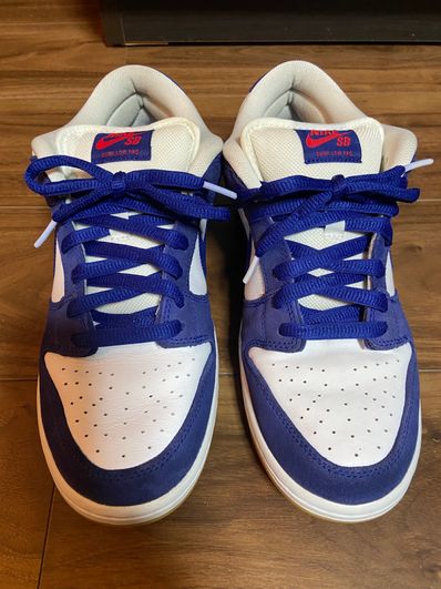 Nike SB Dunk Low "Los Angeles Dodgers/Deep Royal Blue"