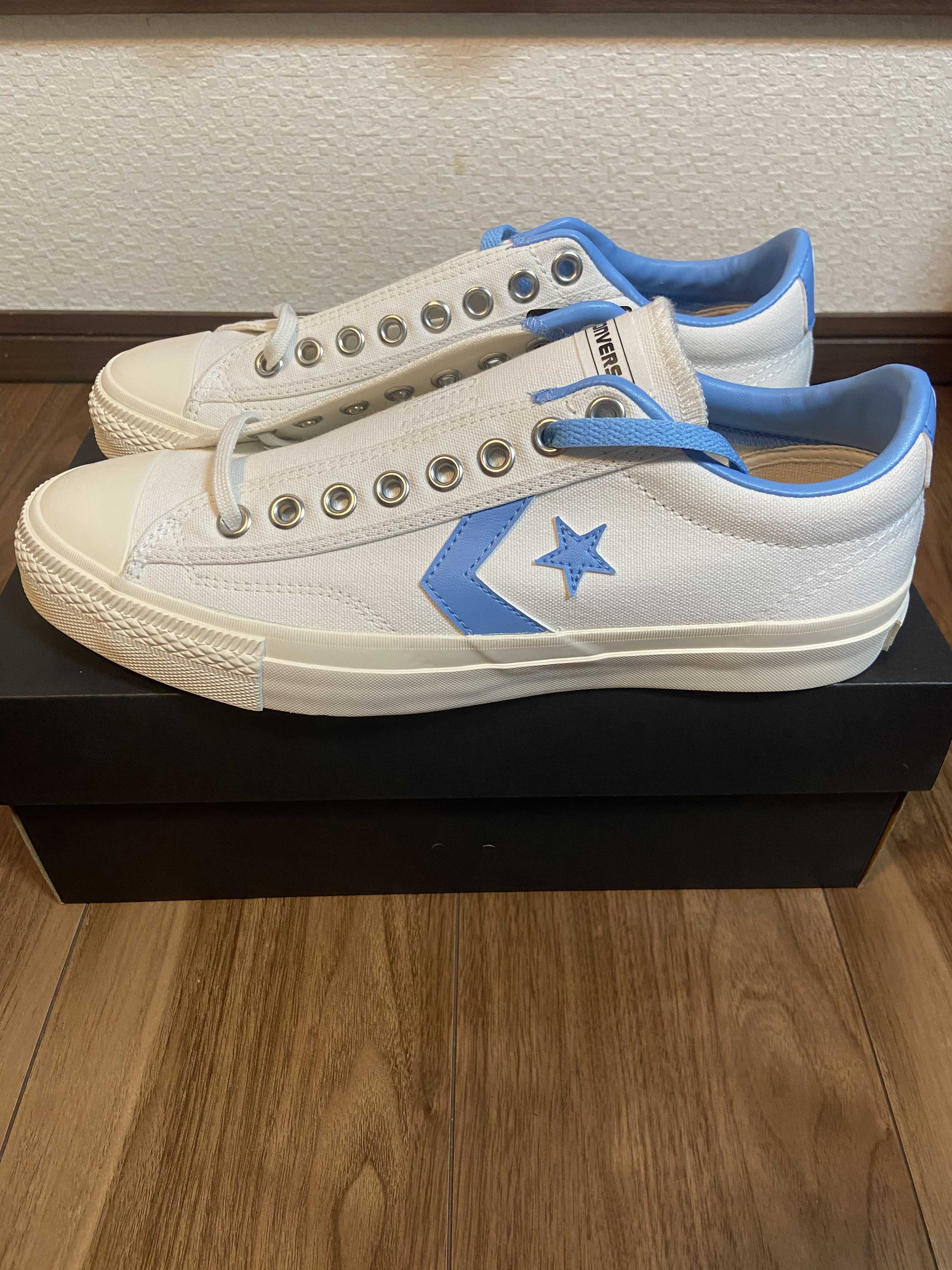 Converse Breakstar SK CV OX "White/Light Blue"