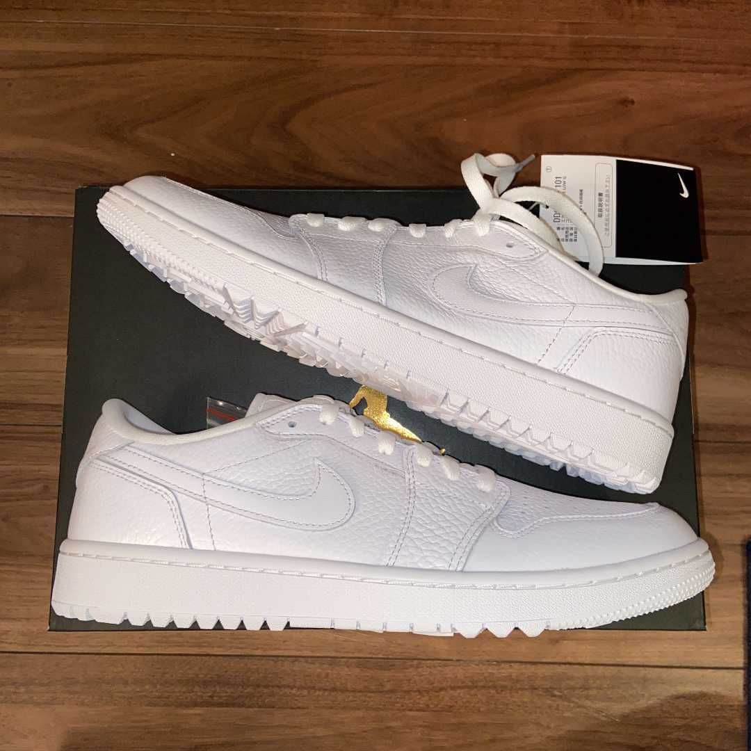 Nike Air Jordan 1 Low Golf "Triple White"