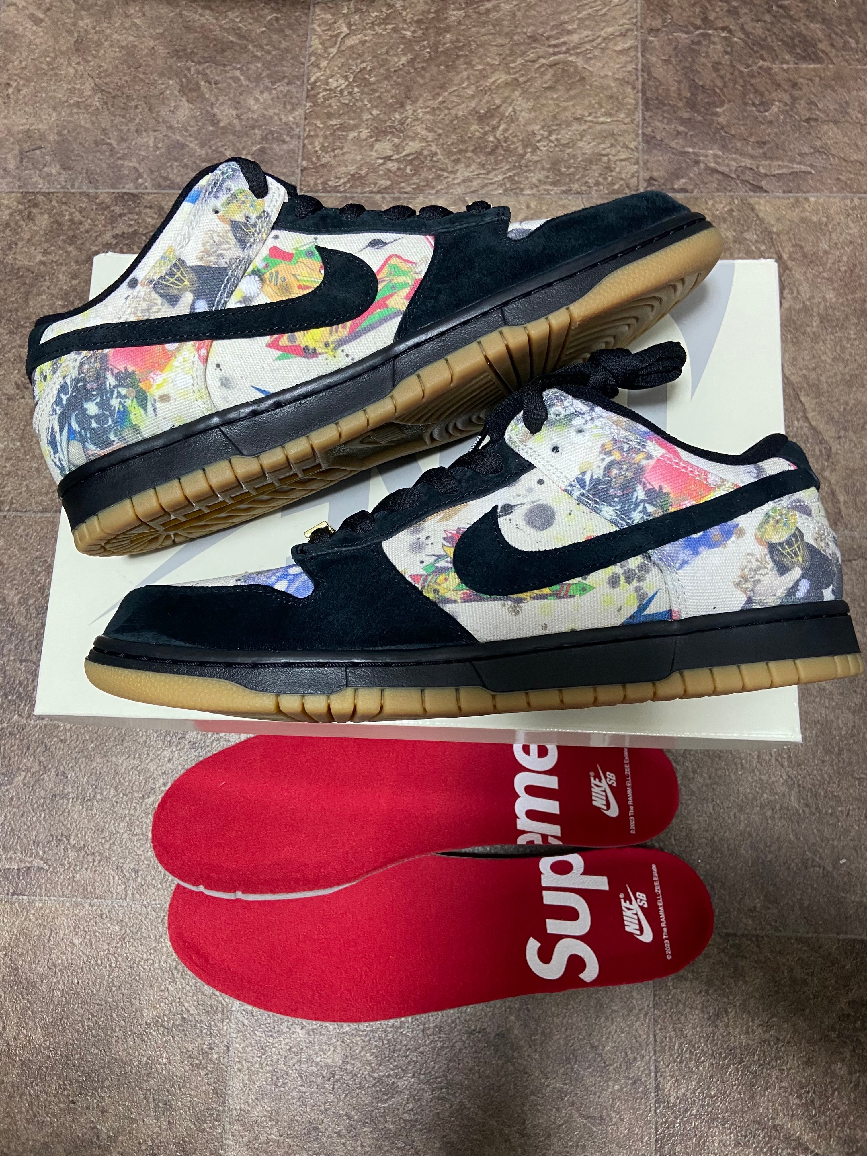 Supreme × Nike SB Dunk Low "Rammellzee"