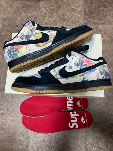 Supreme × Nike SB Dunk Low "Rammellzee"