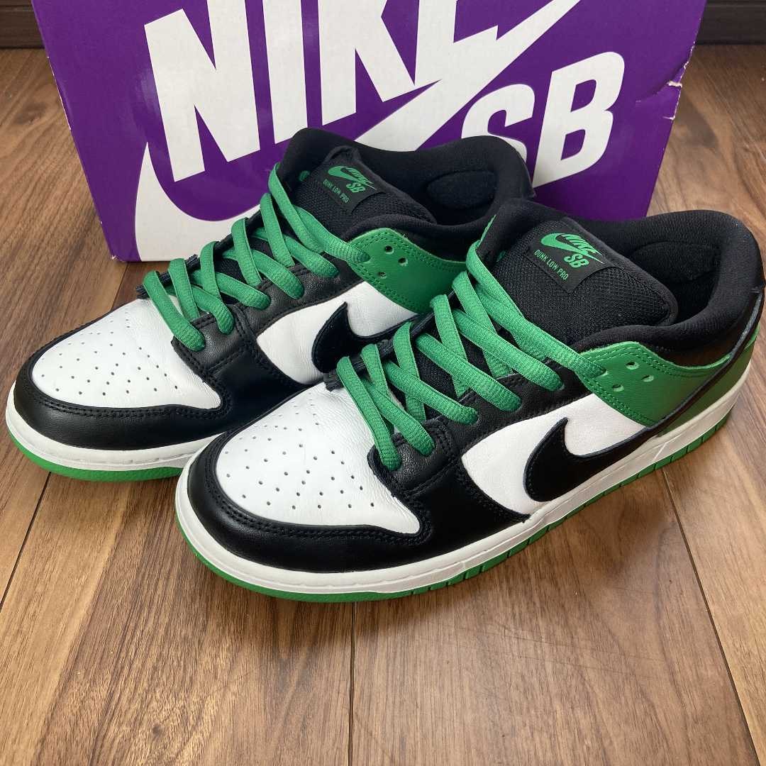 Nike SB Dunk Low Pro "Black and Classic Green"