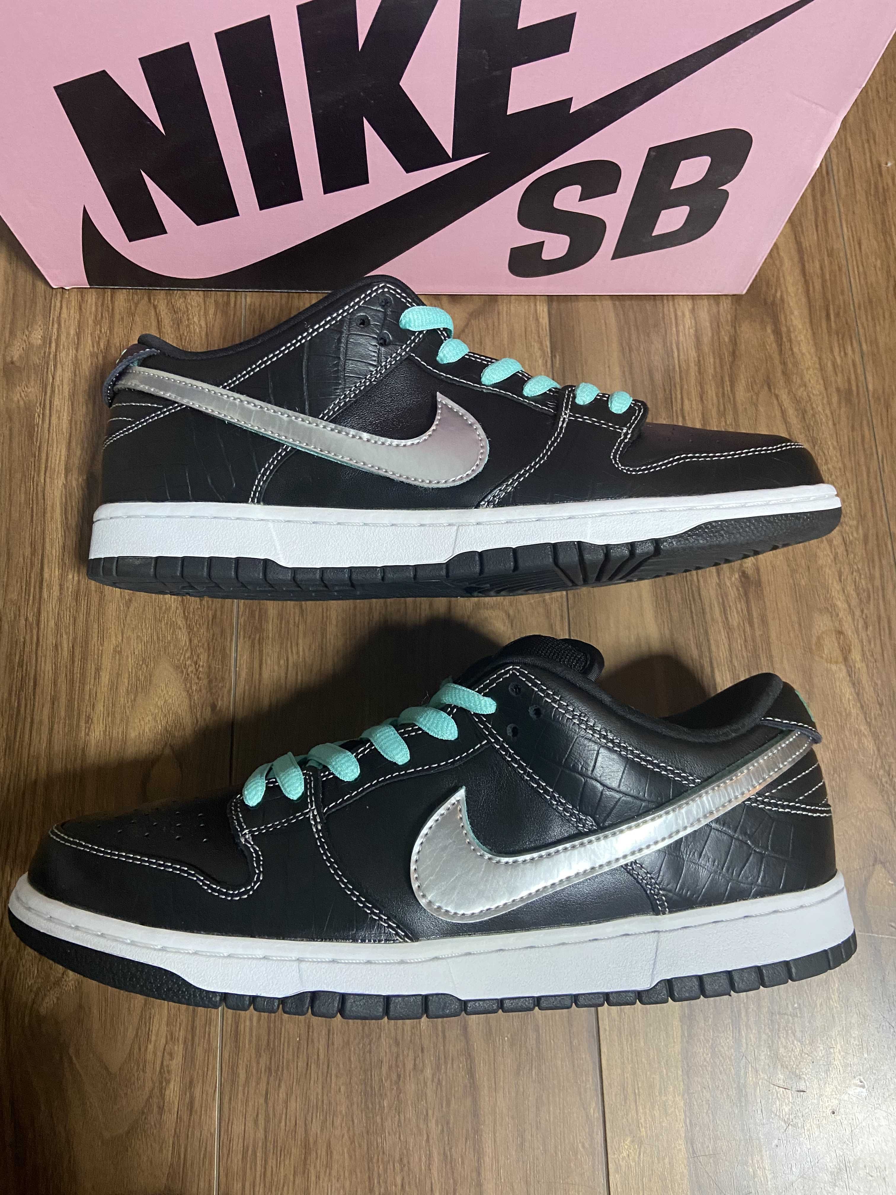 Diamond Supply Co. × Nike SB Dunk Low Pro "Black"