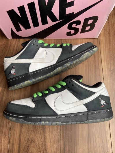 STAPLE × Nike SB Dunk Low "Pigeon Black/White"