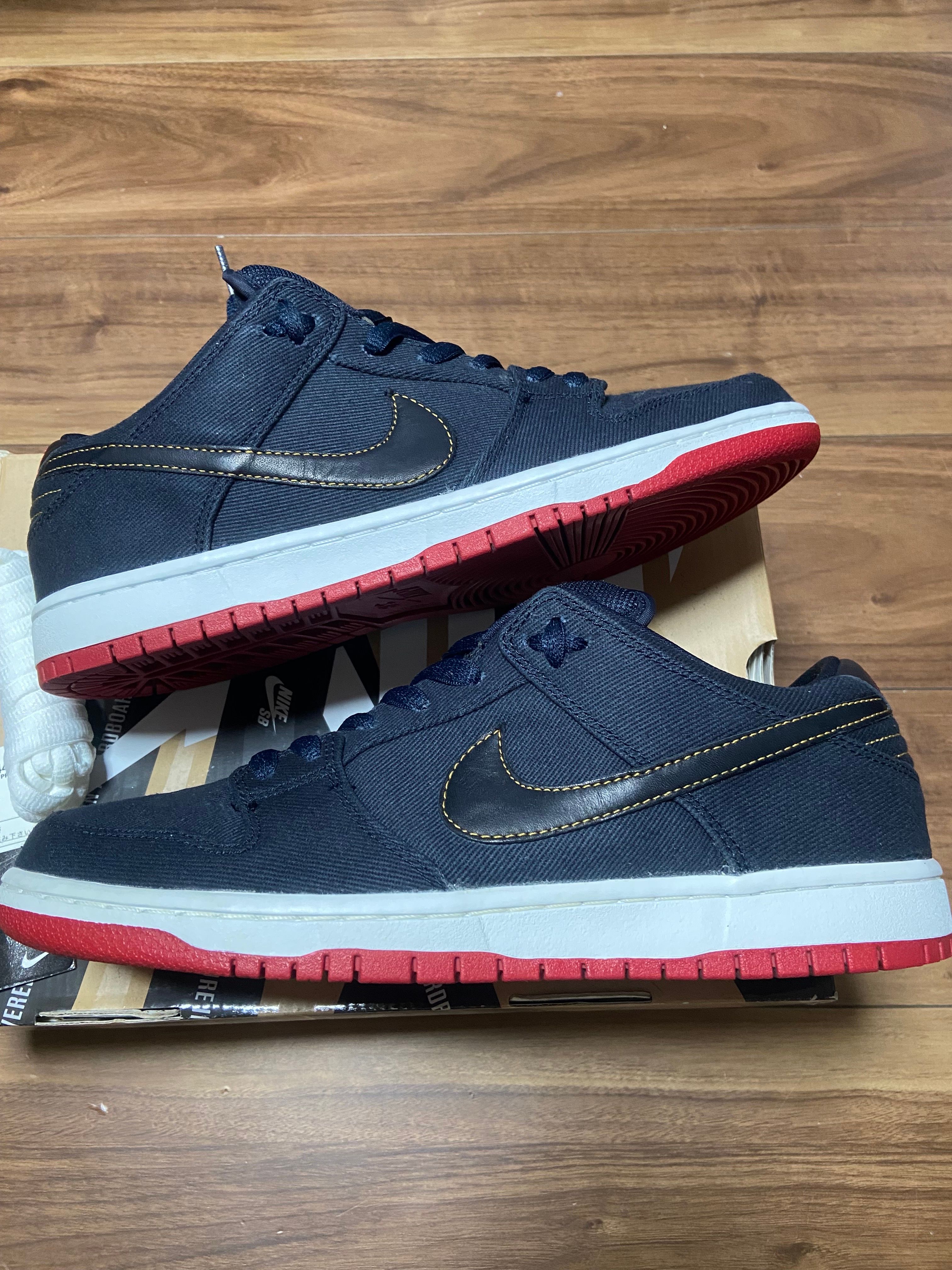 Levis × Nike Dunk SB Low "Blue Denim"