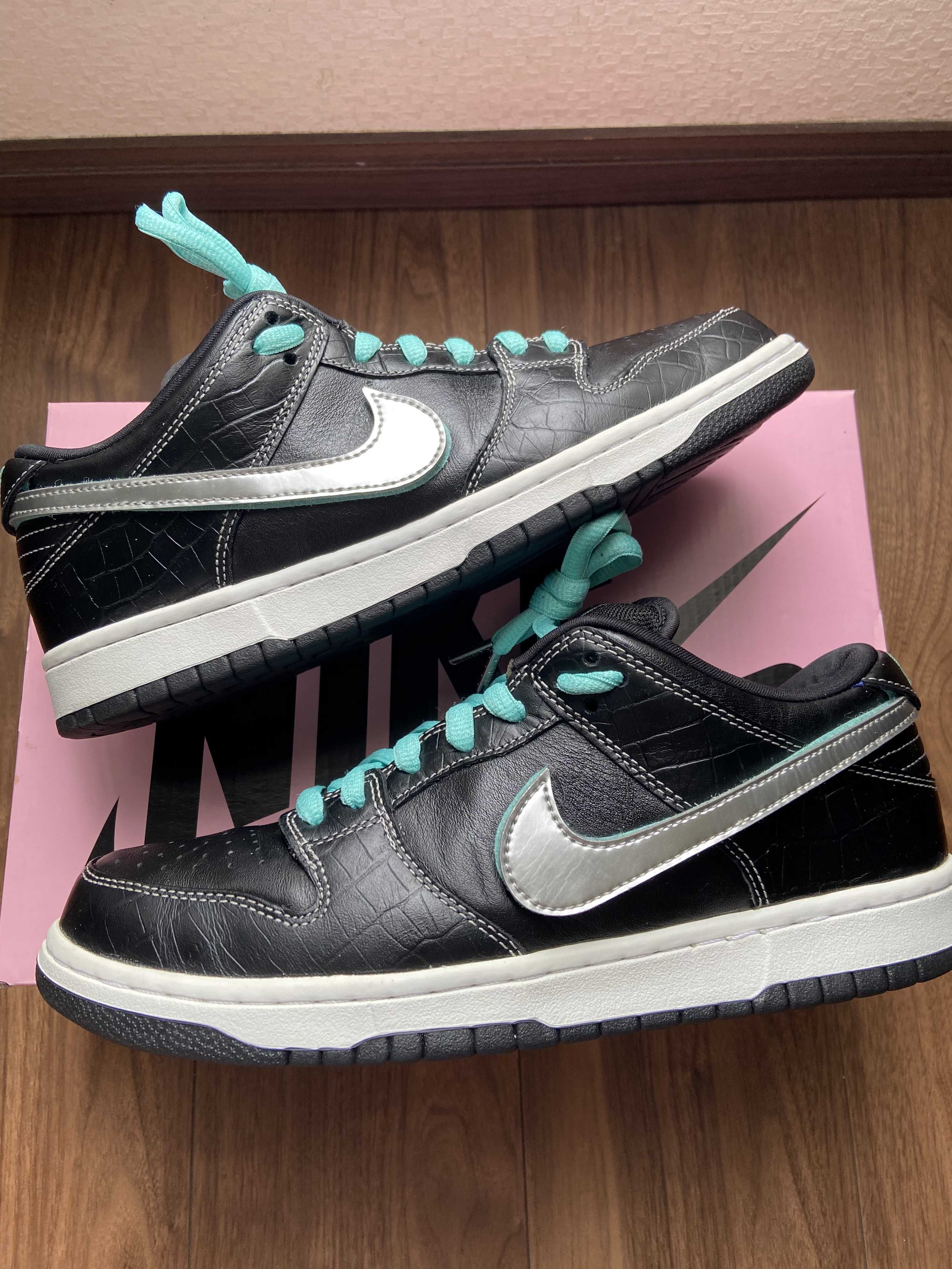 Diamond Supply Co. × Nike SB Dunk Low Pro "Black"