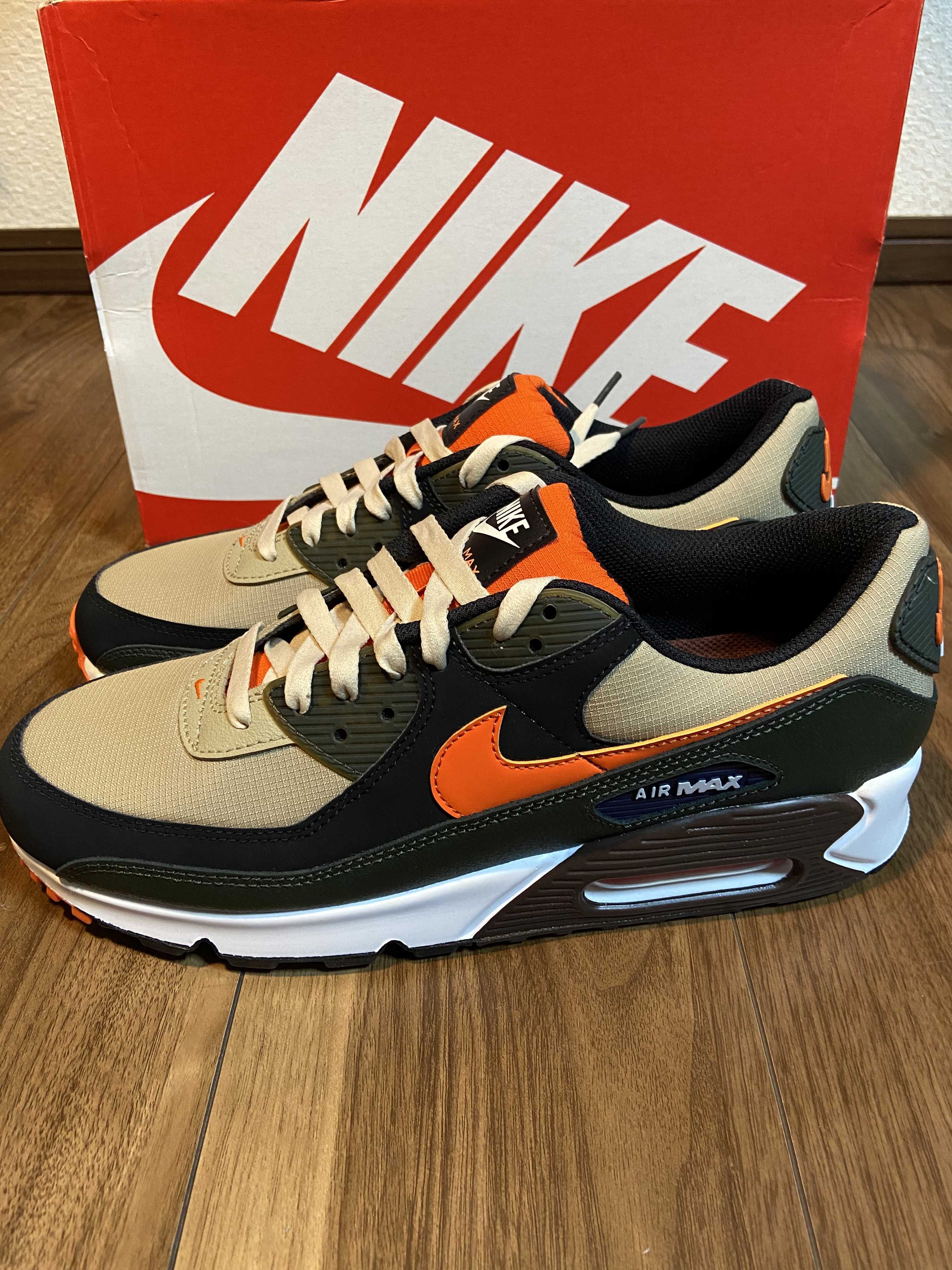 Nike Air Max 90 "Tweed/Orange Blaze"