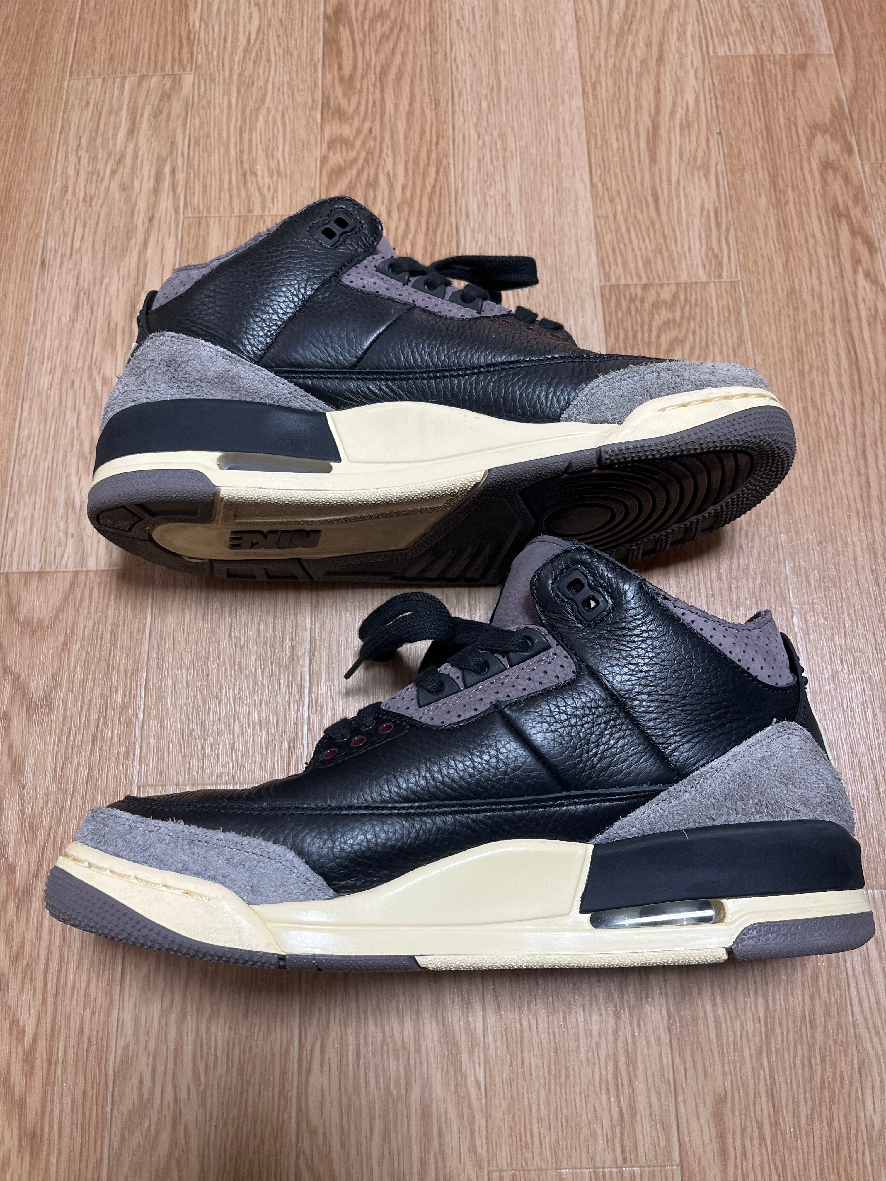 A Ma Maniere × Nike Women's Air Jordan 3 Retro OG SP "Black and Flat Pewter/WYWS"
