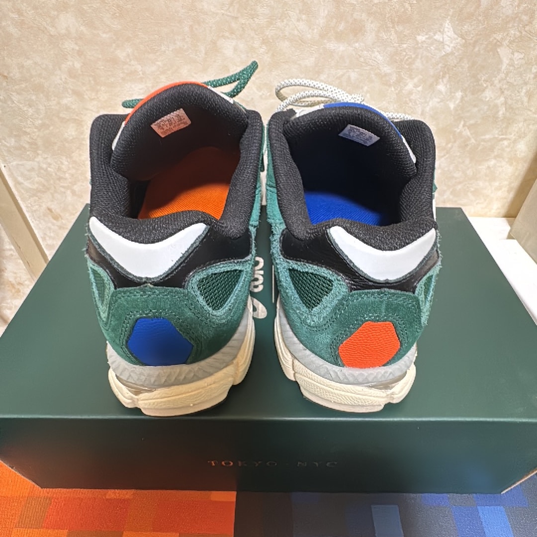 ballaholic × Asics Gel-NYC "Jewel Green/Ivory"