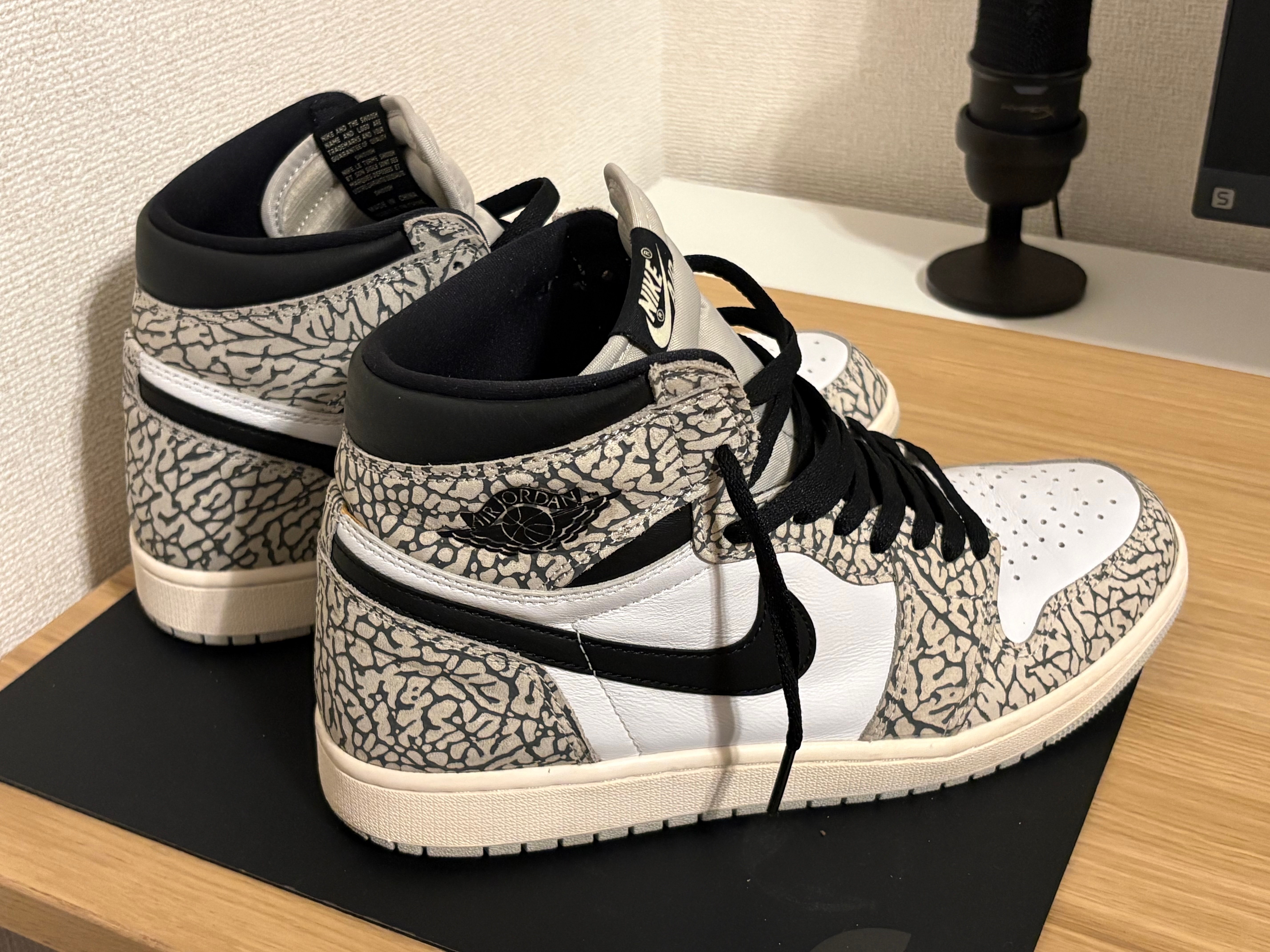 Nike Air Jordan 1 High OG "White Cement/Safari"