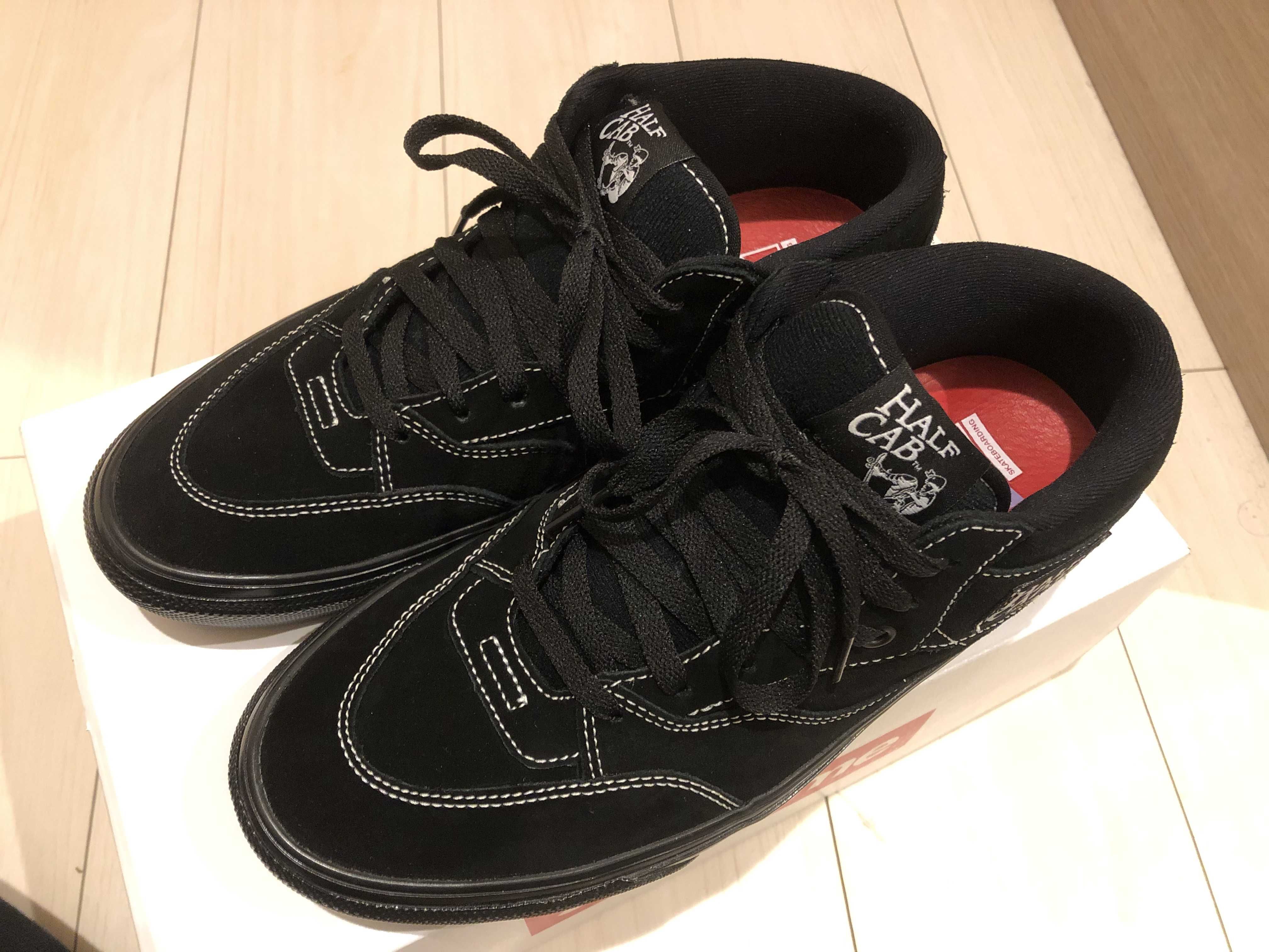 Supreme × Vans Half Cab "Black"	