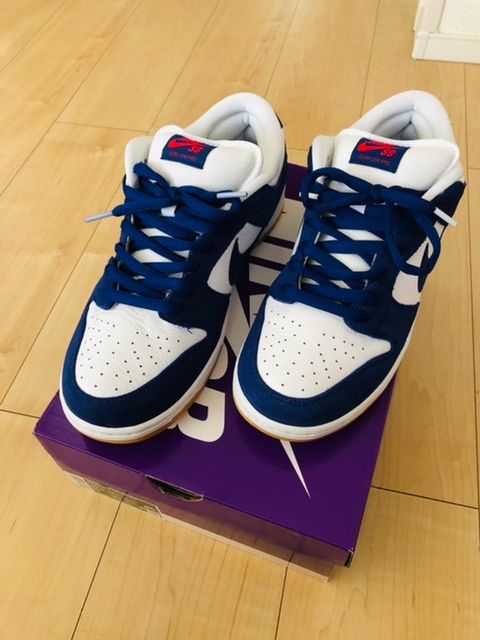 Nike SB Dunk Low "Los Angeles Dodgers/Deep Royal Blue"