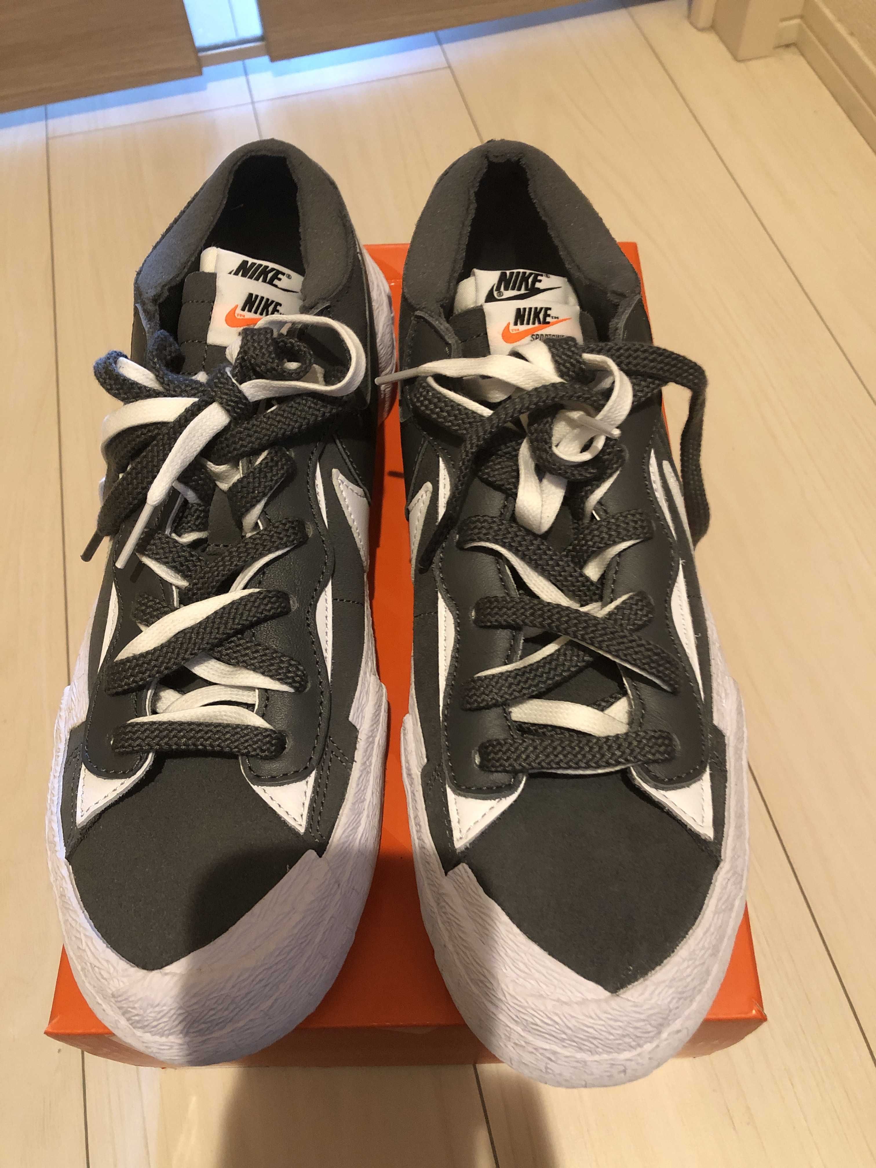 Sacai × Nike Blazer Low "Iron Grey"