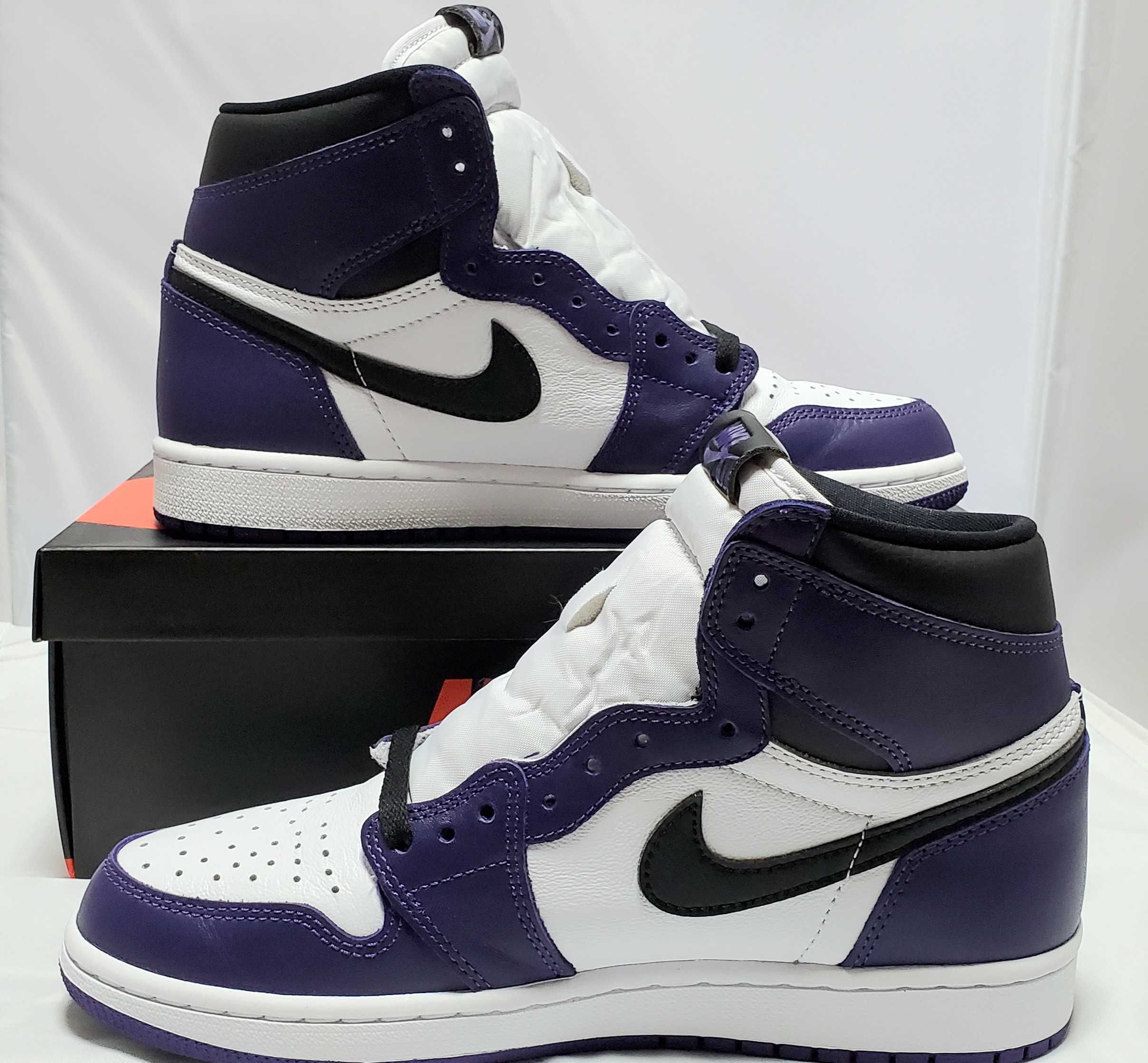 Nike Air Jordan 1 Retro High OG "Court Purple White/Black" (2020)