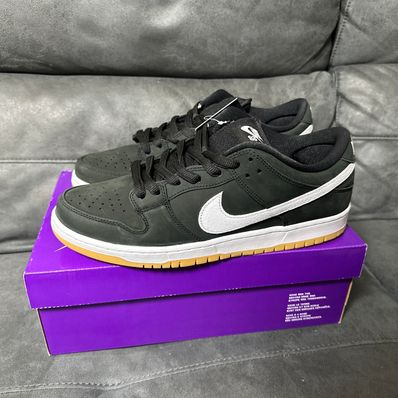 Nike SB Dunk Low Pro "Black/WhiteBlack-Gum Light Brown"