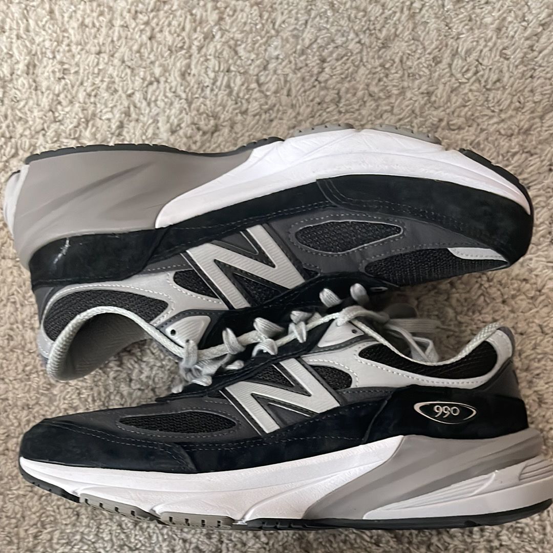 New Balance 990V6 "Black" (Heel NB Logo)