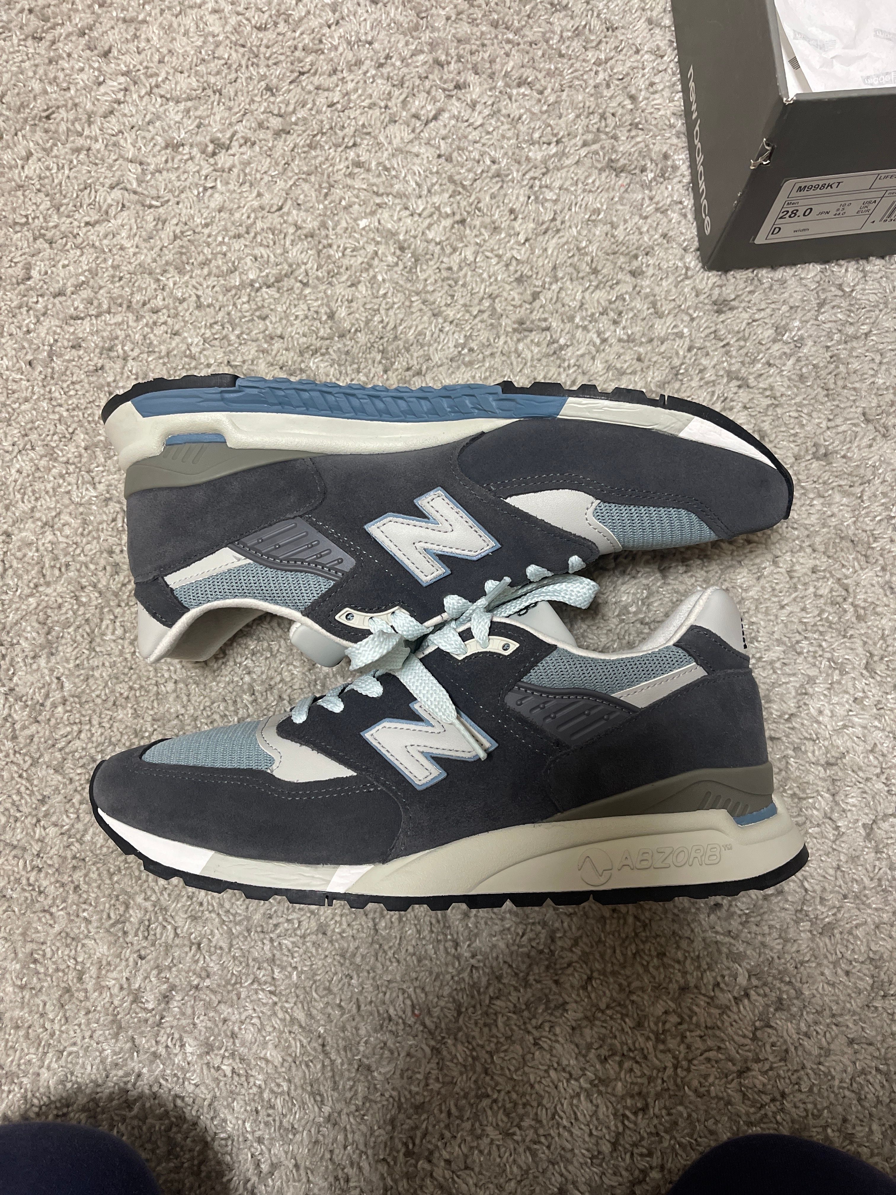 KITH × New Balance 998 "Steel Blue"