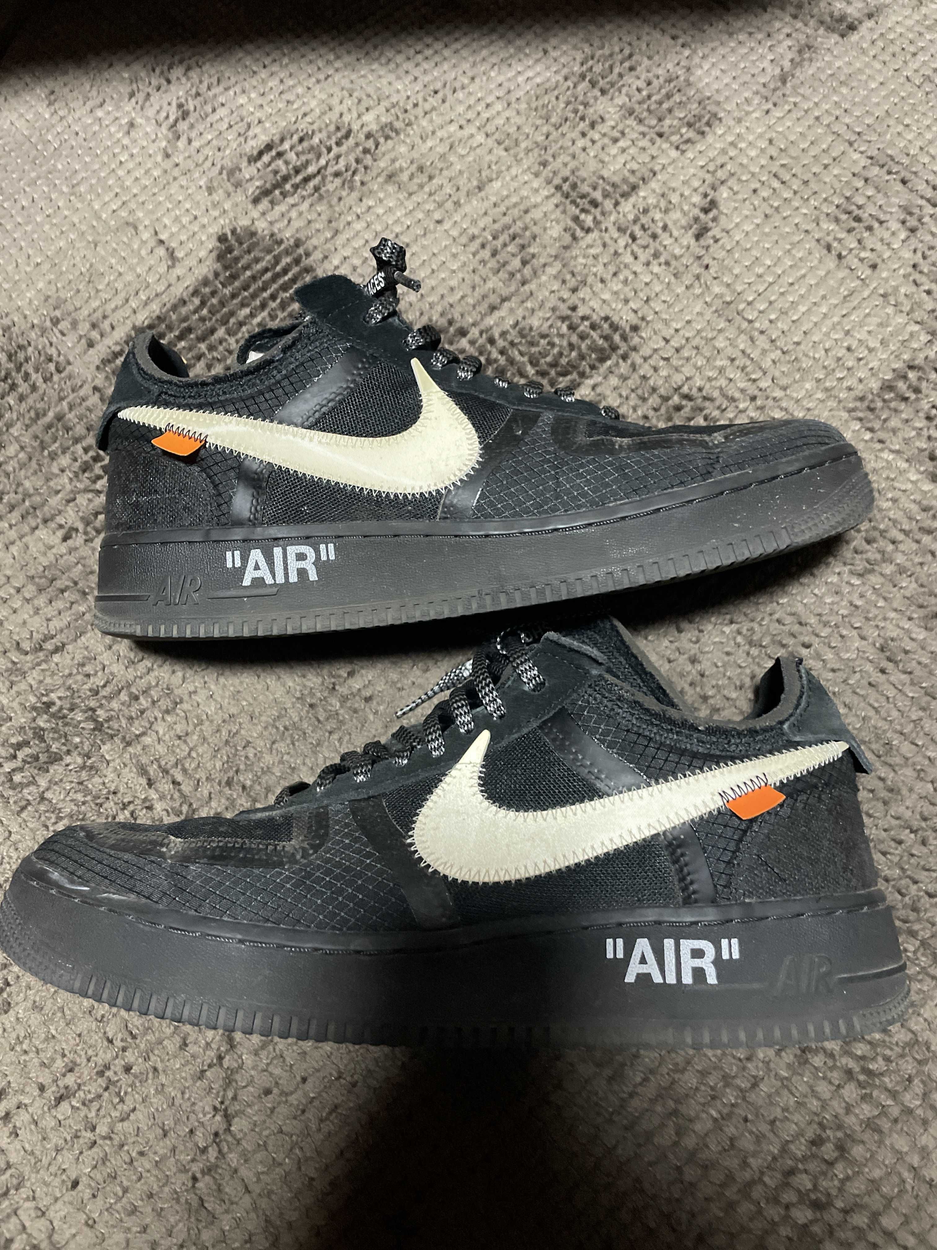 Off-White × Nike Air Force 1 Low "Black"