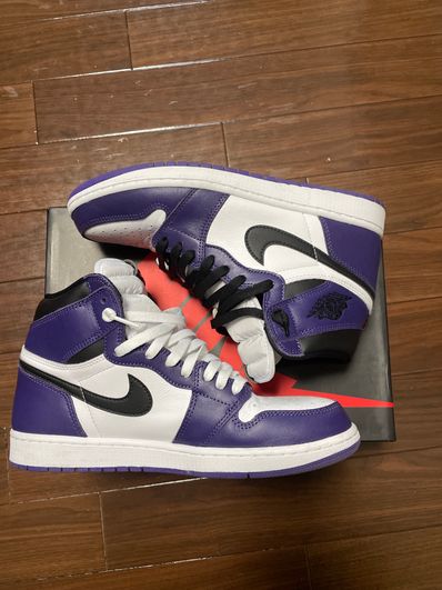 Nike Air Jordan 1 Retro High OG "Court Purple White/Black" (2020)