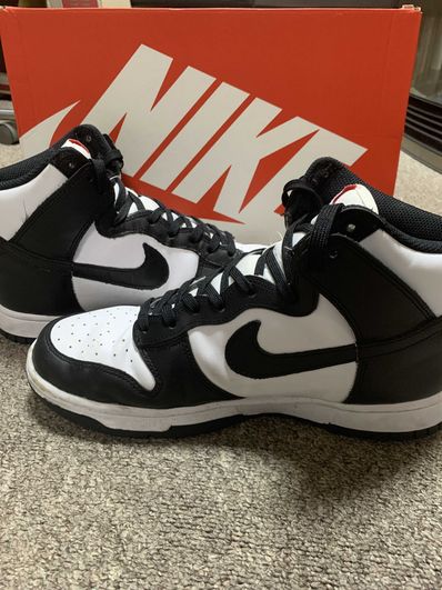 Nike Women's Dunk High "Black and White"