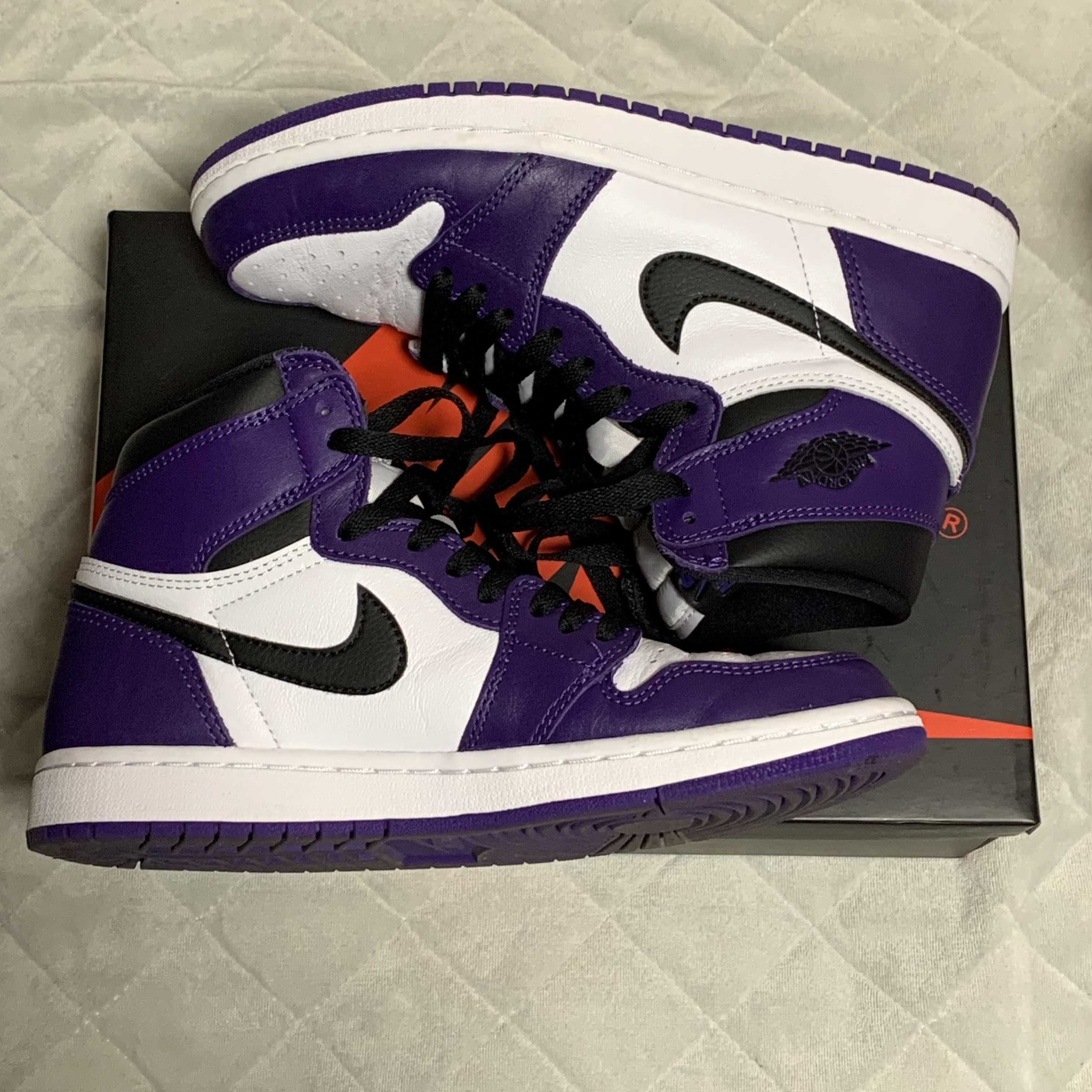 Nike Air Jordan 1 Retro High OG "Court Purple White/Black" (2020)