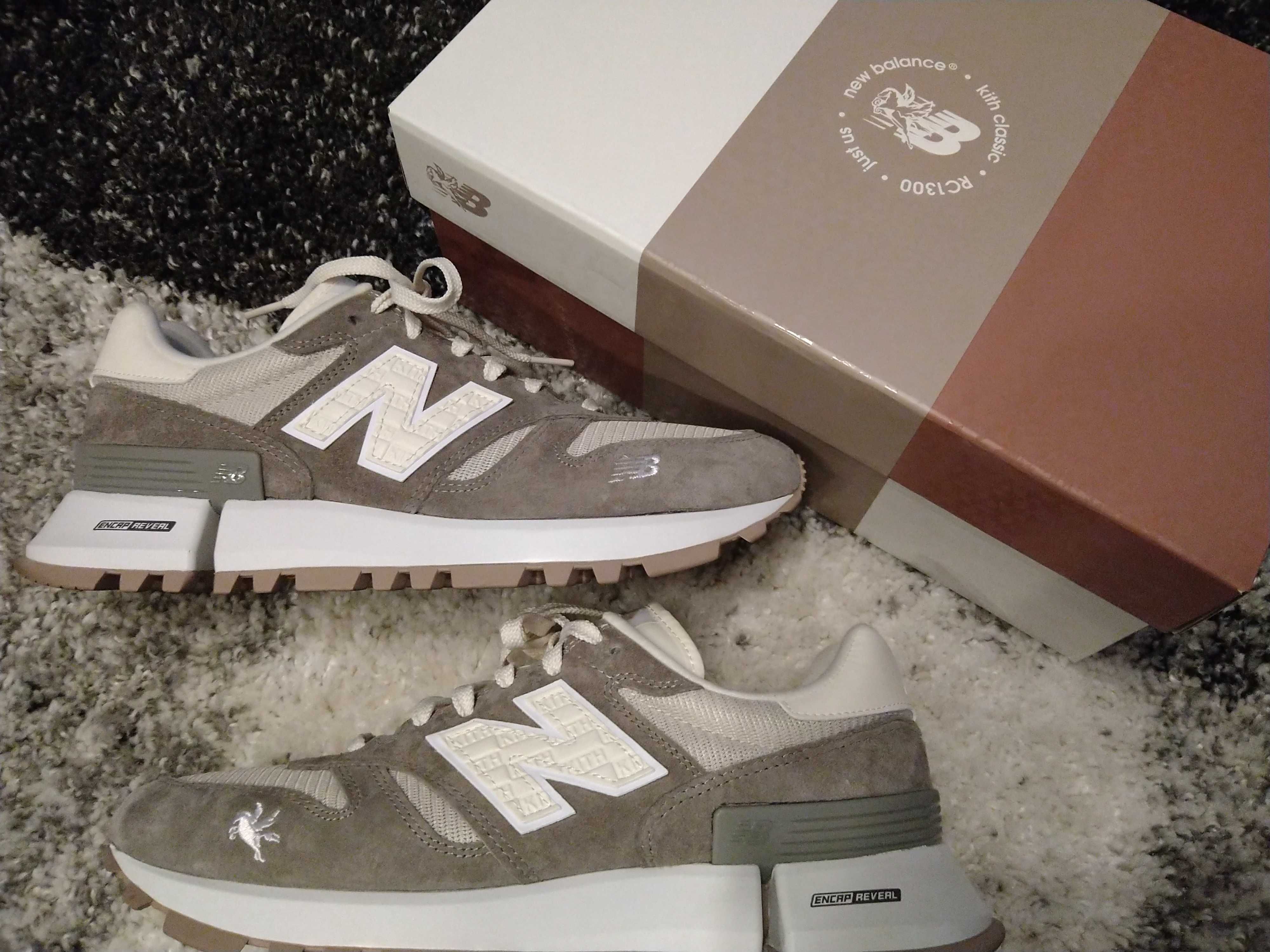 KITH × New Balance RC1300 10th Anniversary "Elephant Skin/Safari"