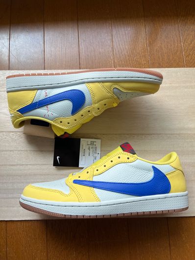 Travis Scott × Nike Women's Air Jordan 1 Retro Low OG "Canary"