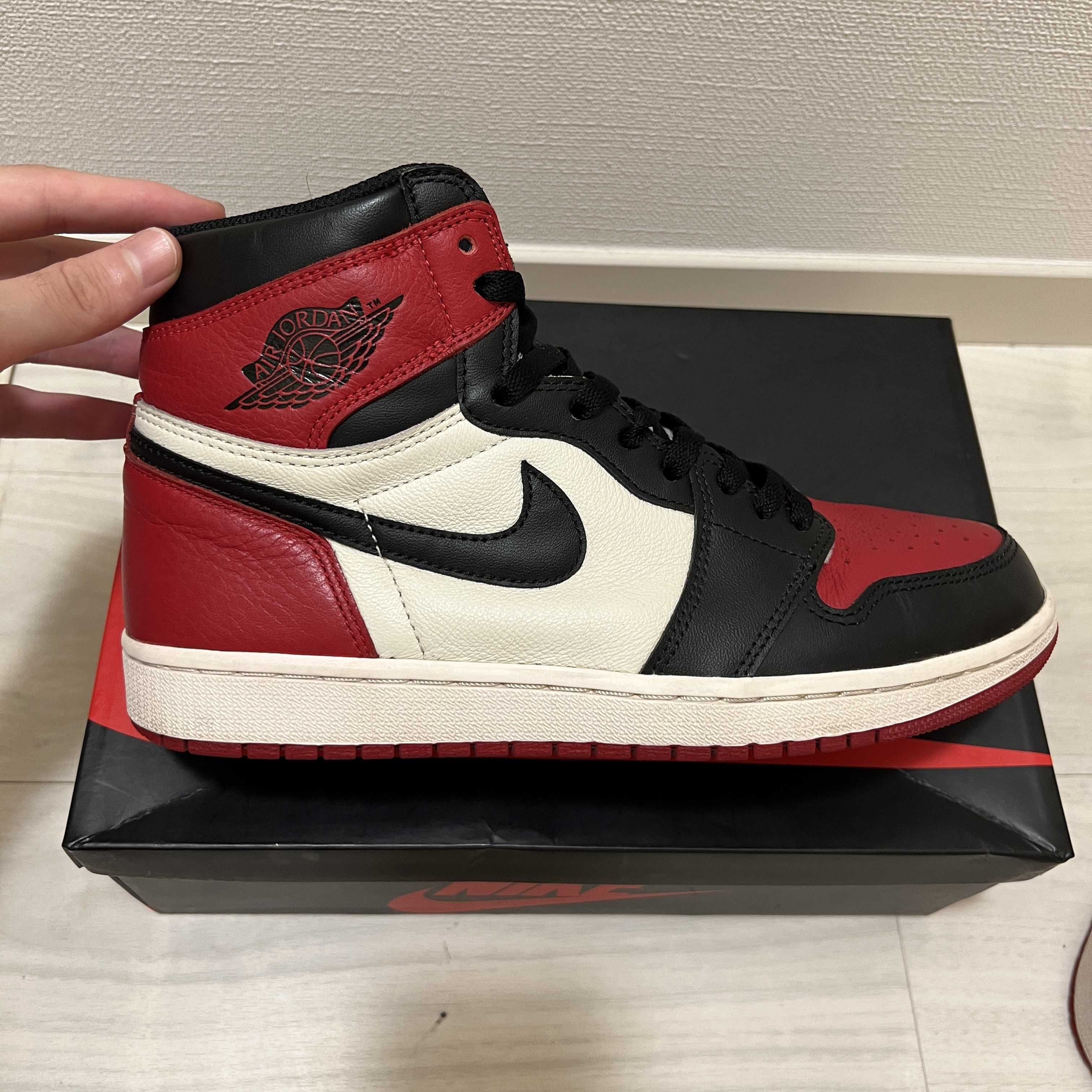Nike Air Jordan 1 Retro High OG "Bred Toe"