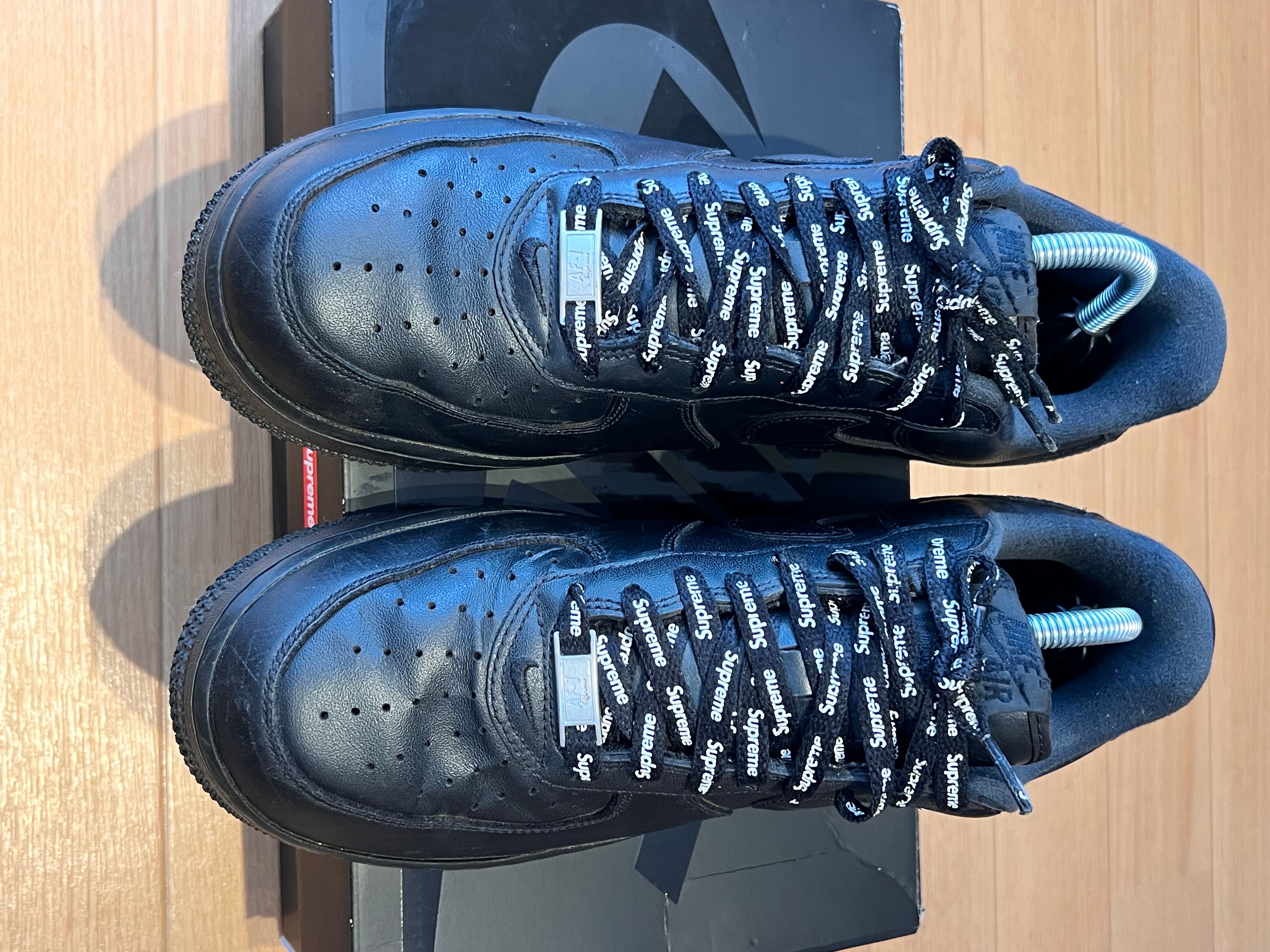 Supreme × Nike Air Force 1 Low "Black"