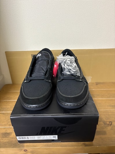 Travis Scott × Nike Air Jordan 1 Low OG SP "Black Phantom"