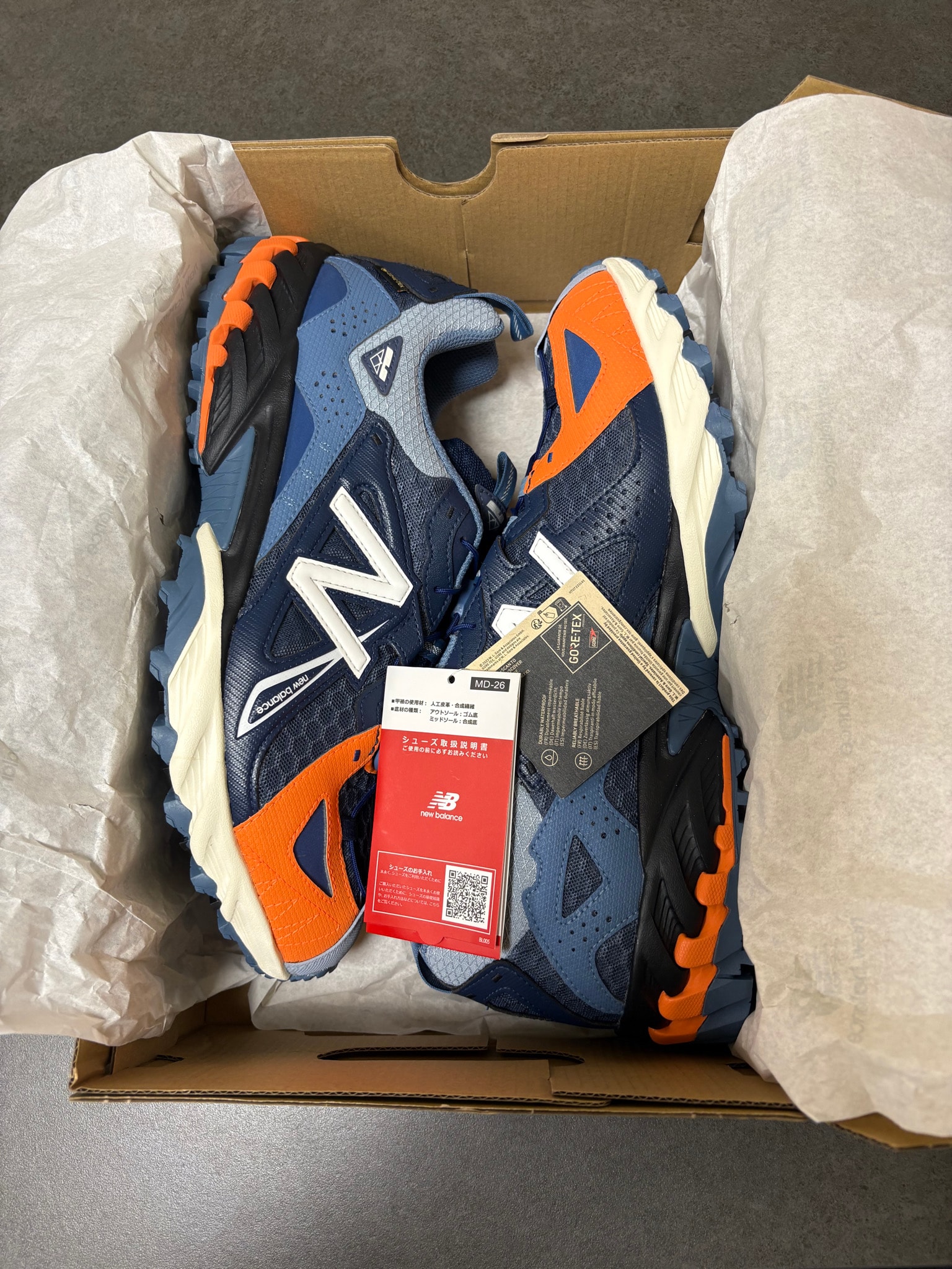 the Apartment × New Balance 610 GORE-TEX Subway Series "Navy"
