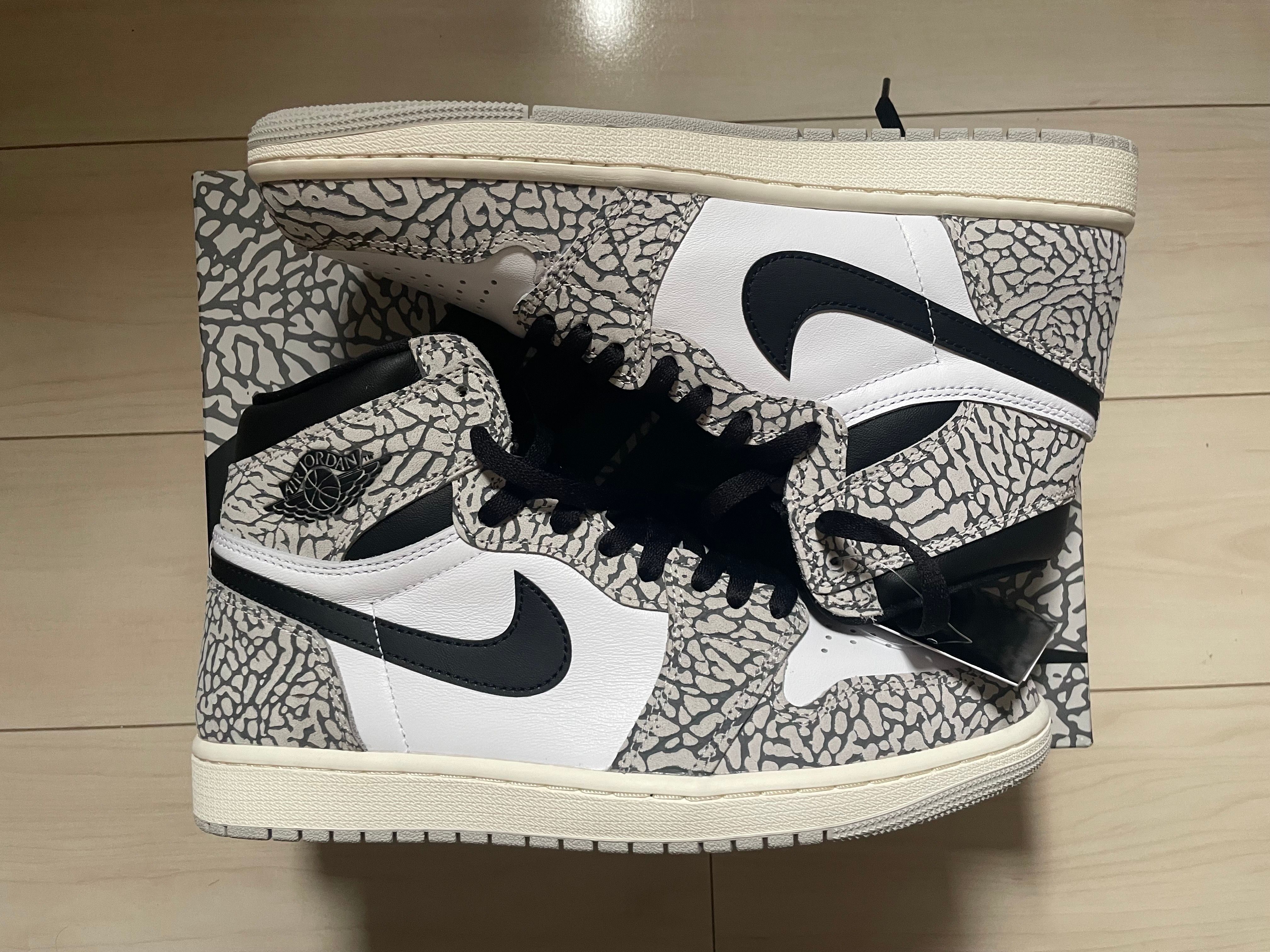 Nike Air Jordan 1 High OG "White Cement/Safari"