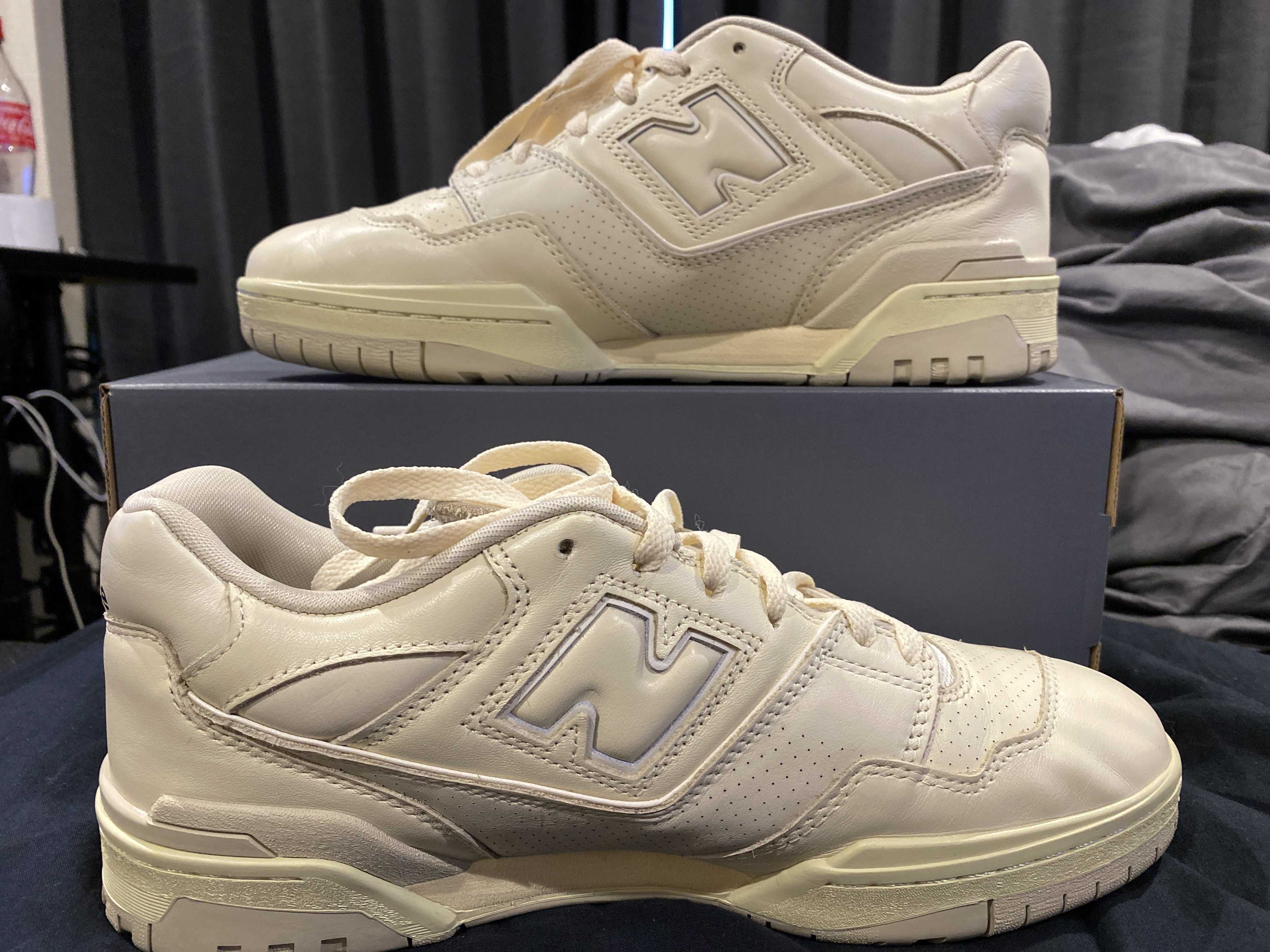 AURALEE × New Balance 550 "Pistachio/Ecru"