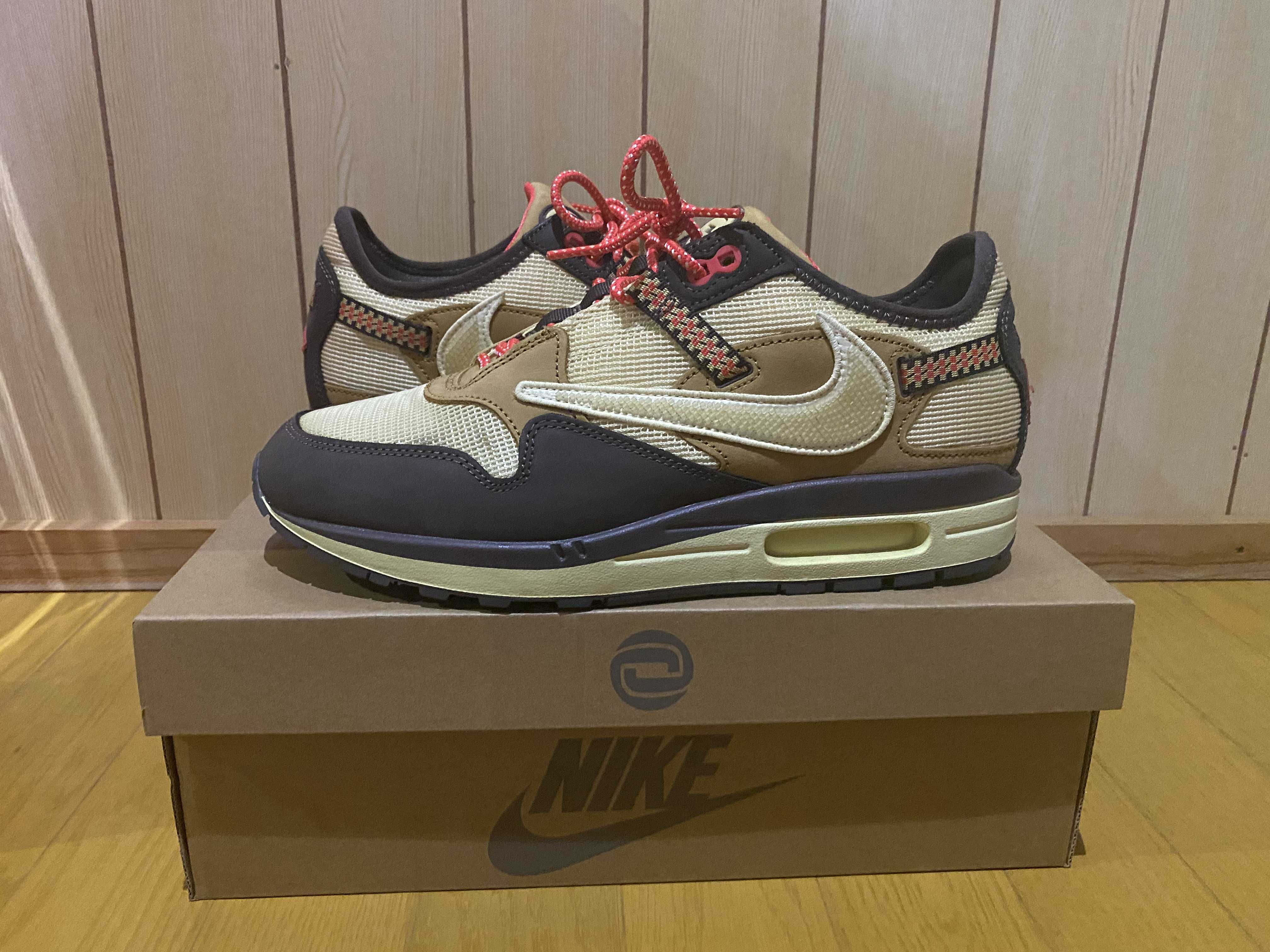 Travis Scott × Nike Air Max 1 "CACT.US Brown"