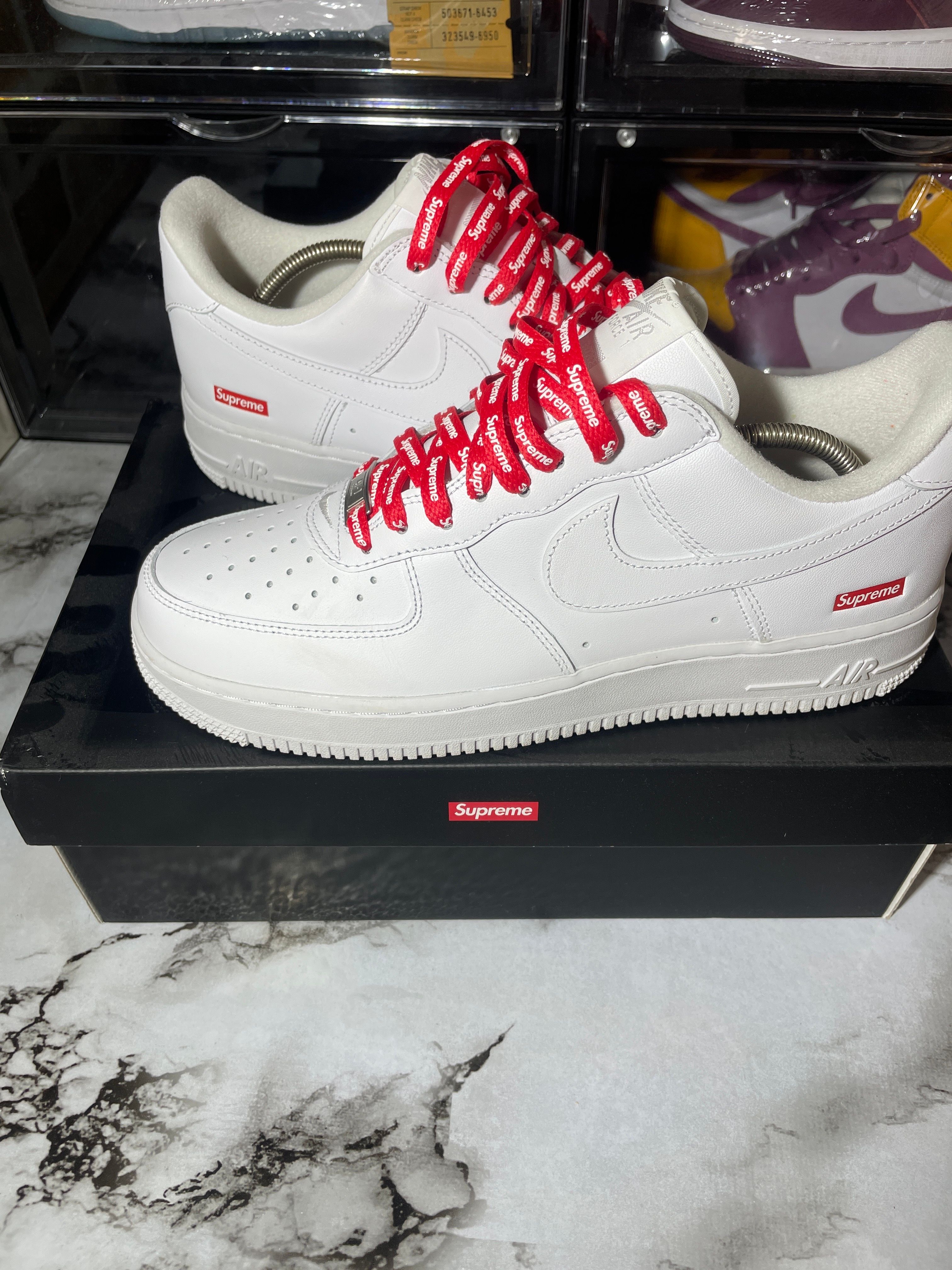 Supreme × Nike Air Force 1 Low "White"