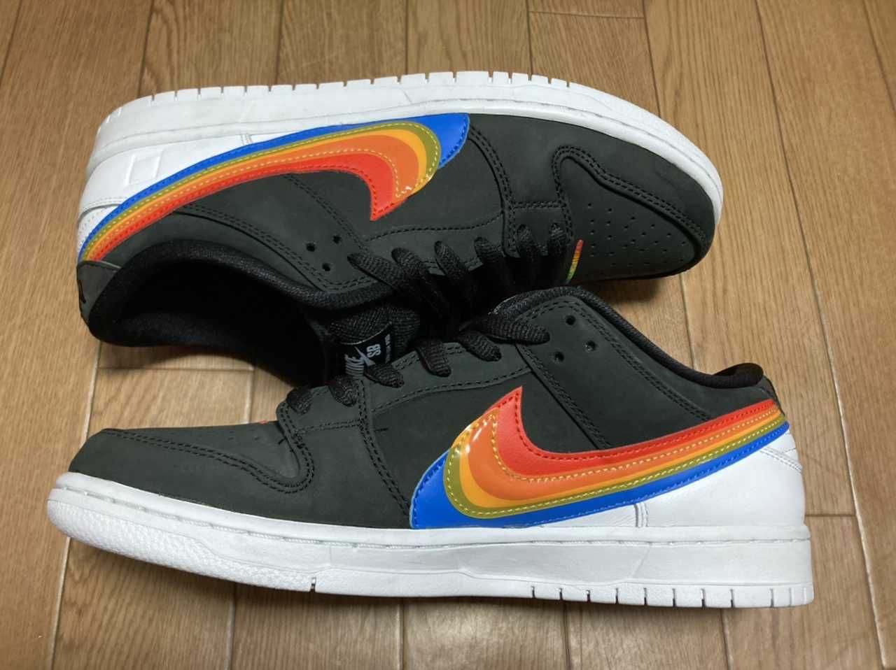 Polaroid × Nike SB Dunk Low Pro QS "Black/White"