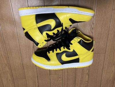 Nike Dunk High "Black/Varsity Maize"