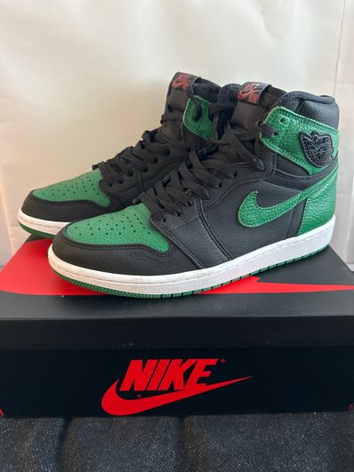 Nike Air Jordan 1 Retro High OG "Black/Pine Green" (2020)