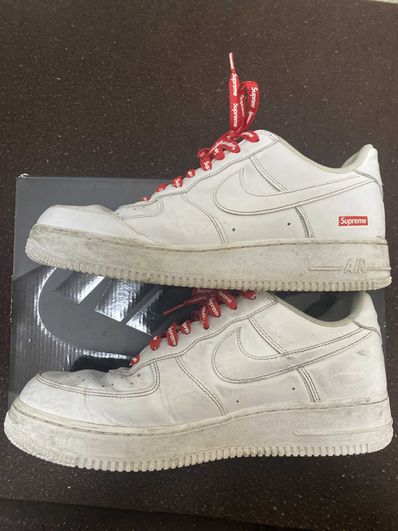 Supreme × Nike Air Force 1 Low "White"