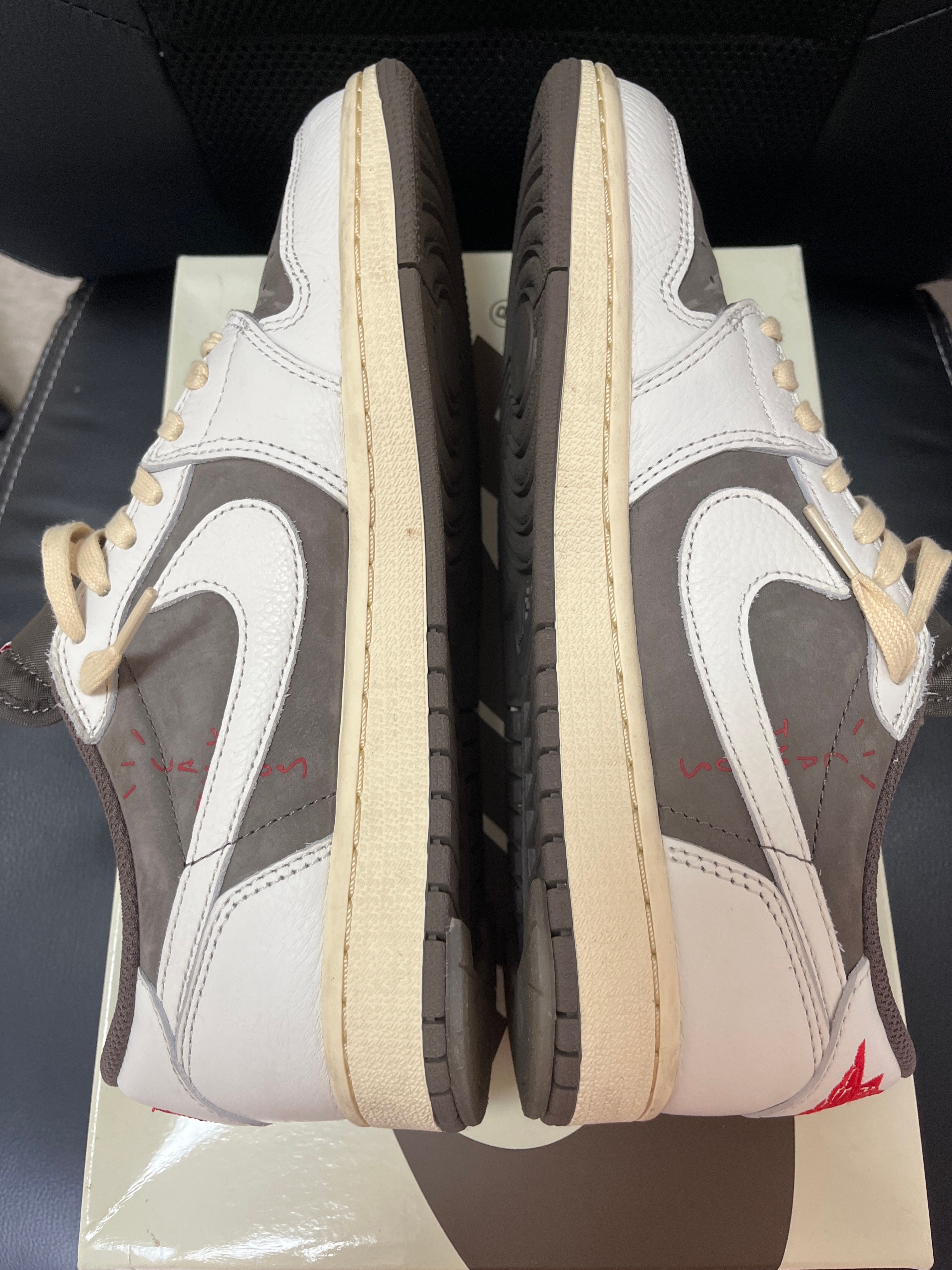 Travis Scott × Nike Air Jordan 1 Low OG SP "Reverse Mocha/Sail and Ridgerock"