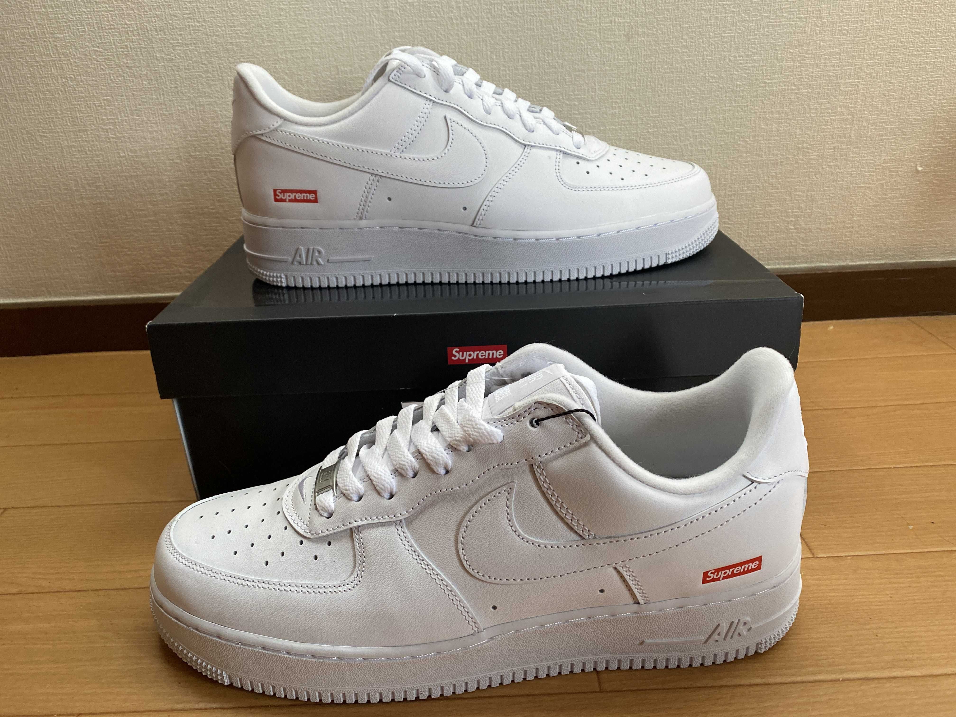 Supreme × Nike Air Force 1 Low "White"