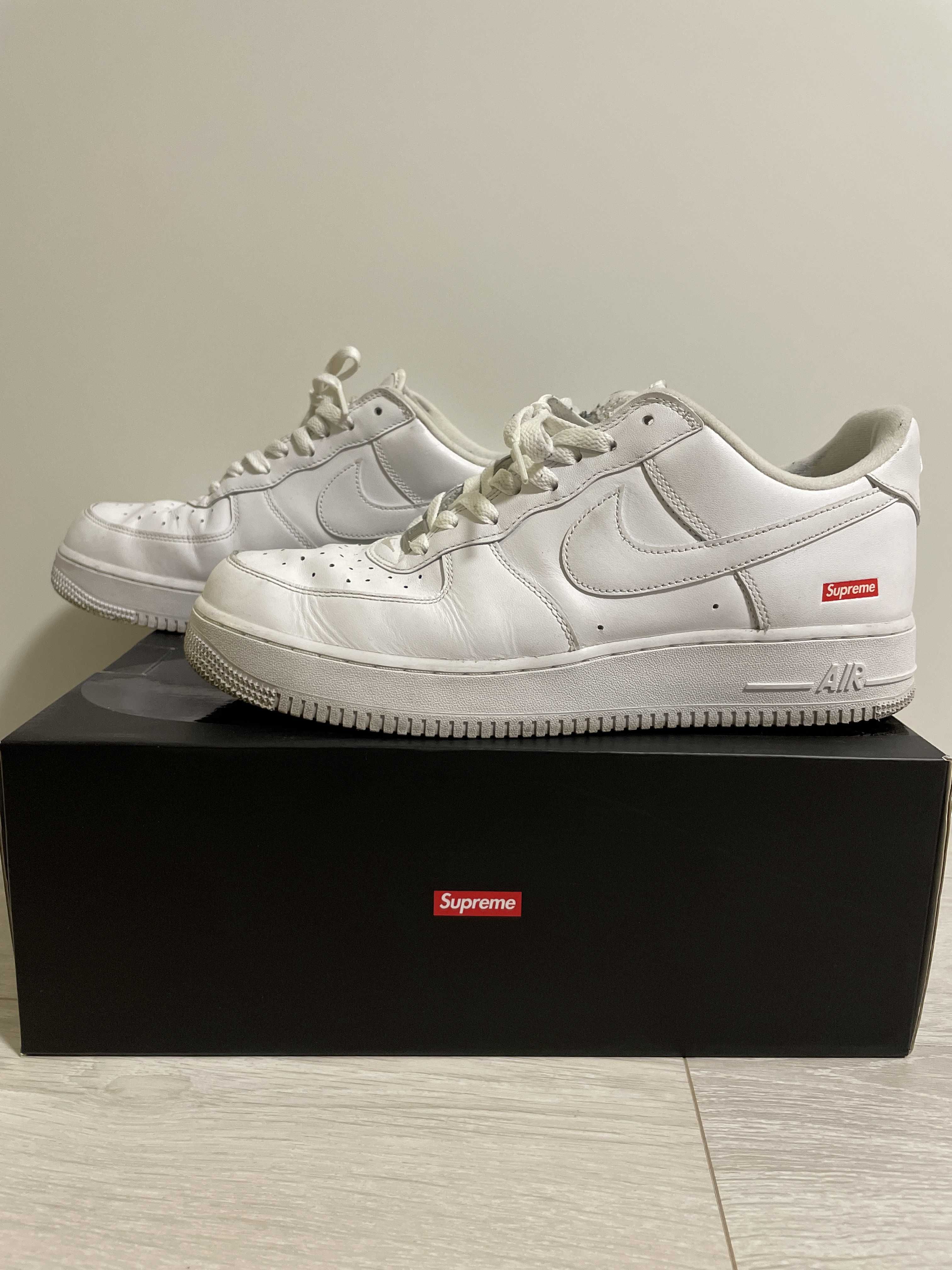 Supreme × Nike Air Force 1 Low "White"