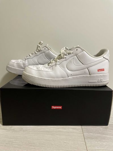 Supreme × Nike Air Force 1 Low "White"