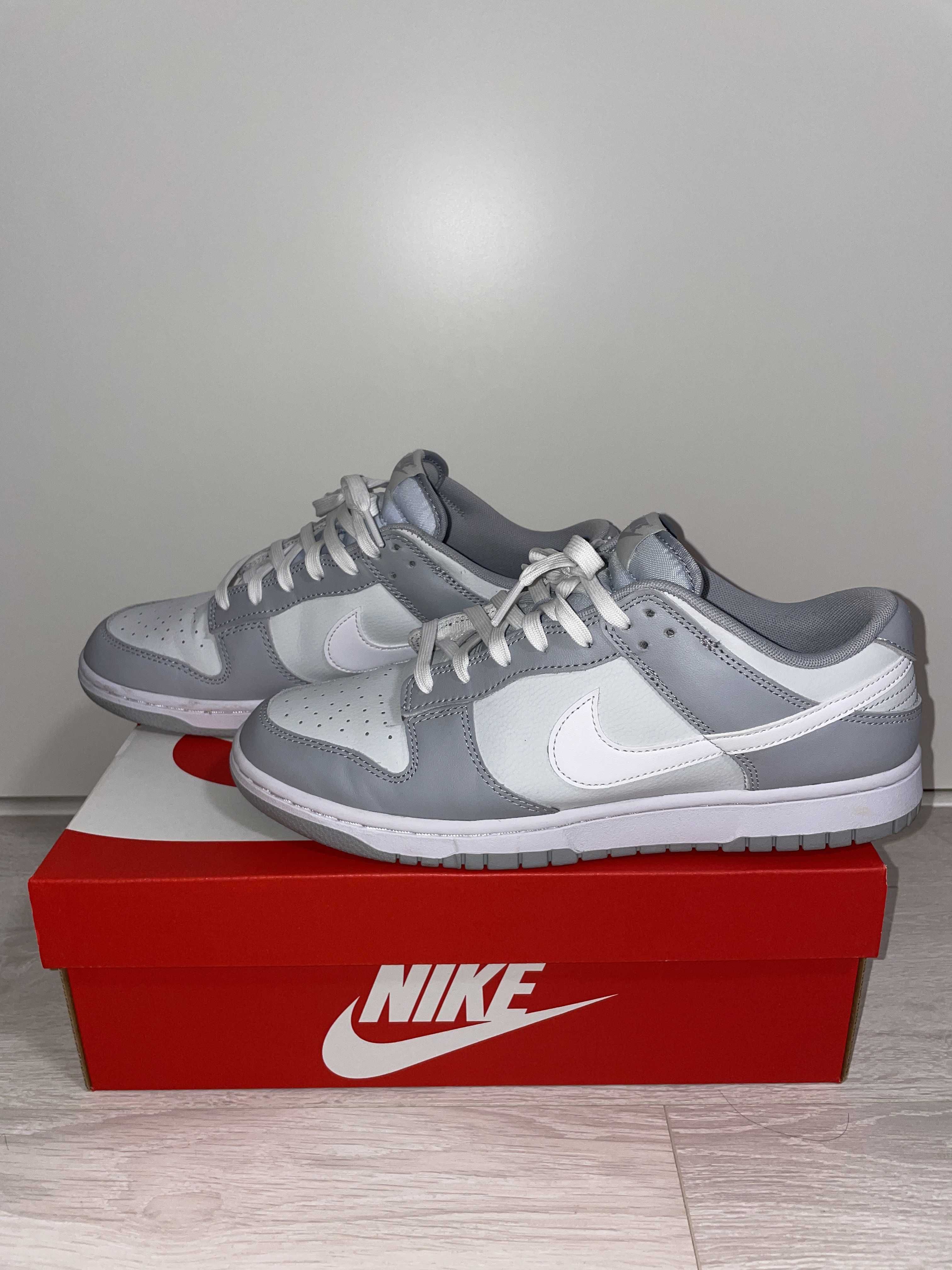 Nike Dunk Low "Pure Platinum/White/Wolf Gray"