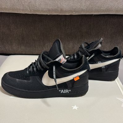 Off-White × Nike Air Force 1 Low "Black"
