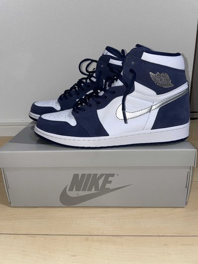 Nike Air Jordan 1 High OG CO.JP "White/Midnight Navy" (2020)(ブリーフケースなし)