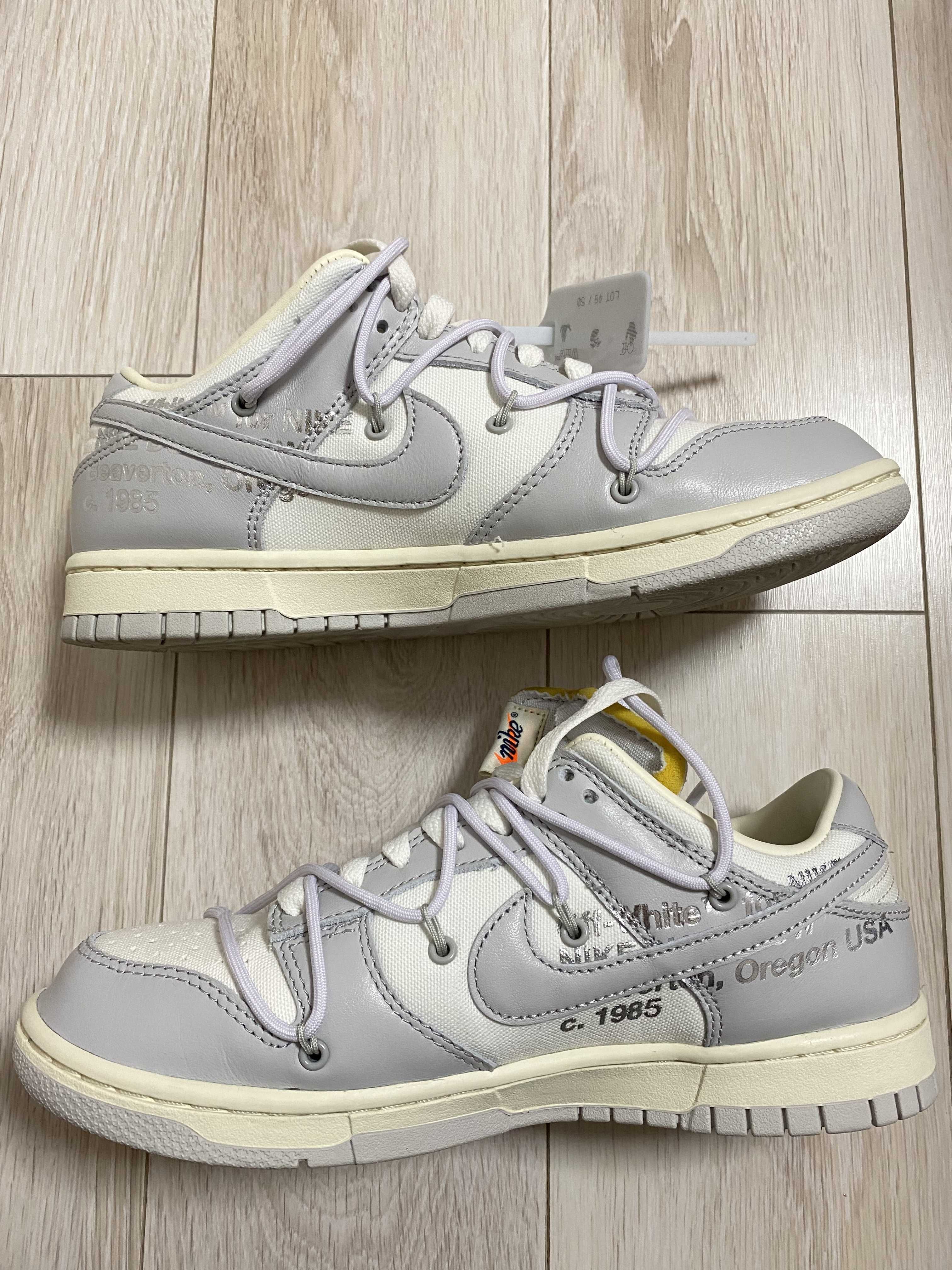 Off-White × Nike Dunk Low 1 of 50 "Lot.49"
