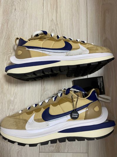 Sacai × Nike Vapor Waffle "Sesame And Blue Void"