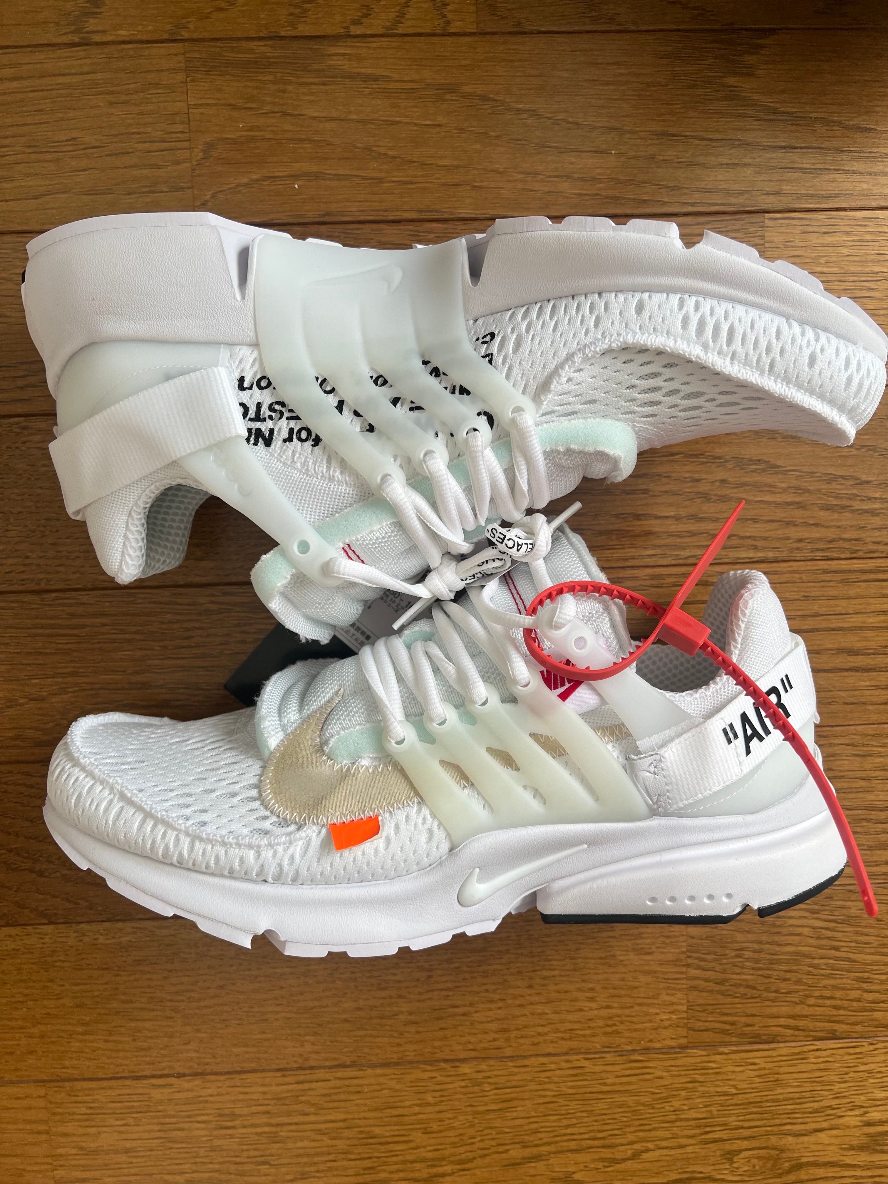 Off-White × Nike Air Presto "White/Black/Cone"