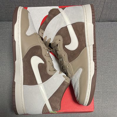 Nike Dunk High PRM "Light Chocolate"